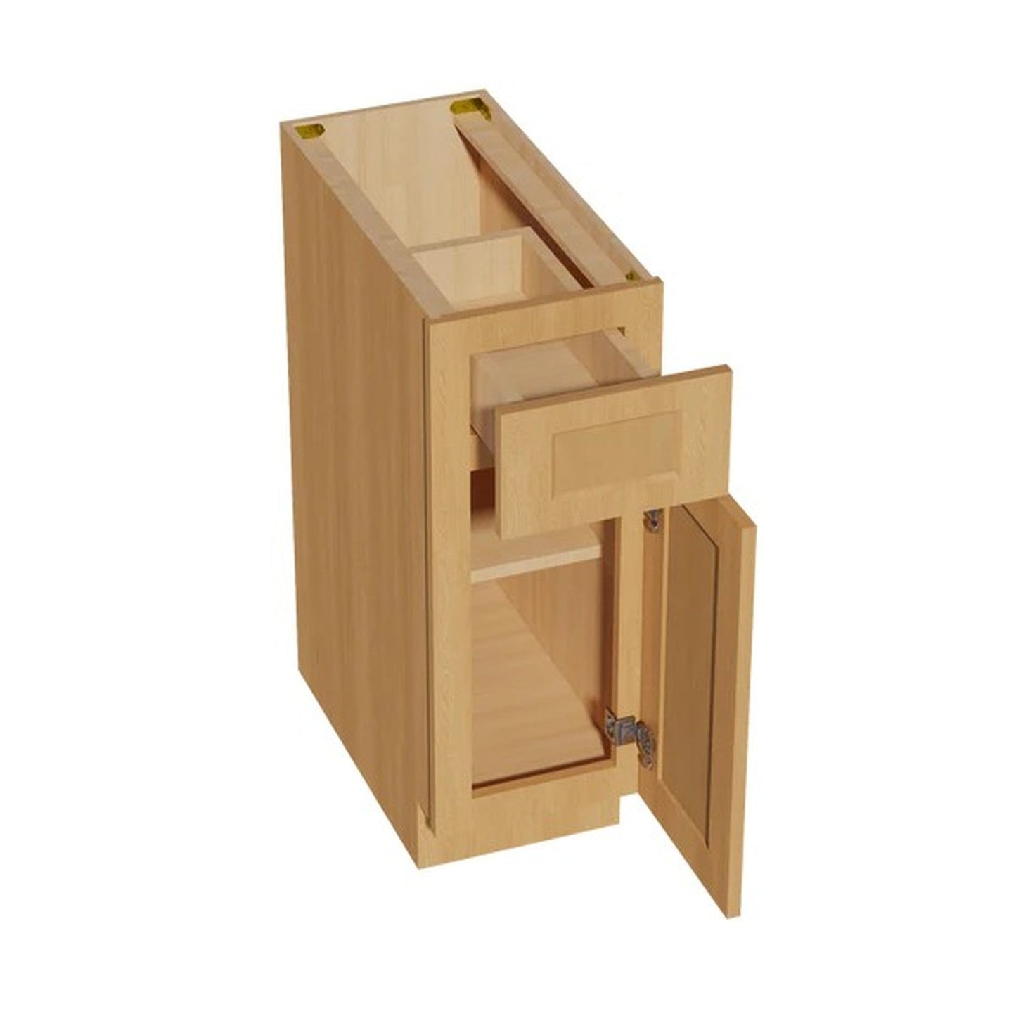 Shaker Base Cabinet 12" (B12) · Ardelle - Timber - Interior
