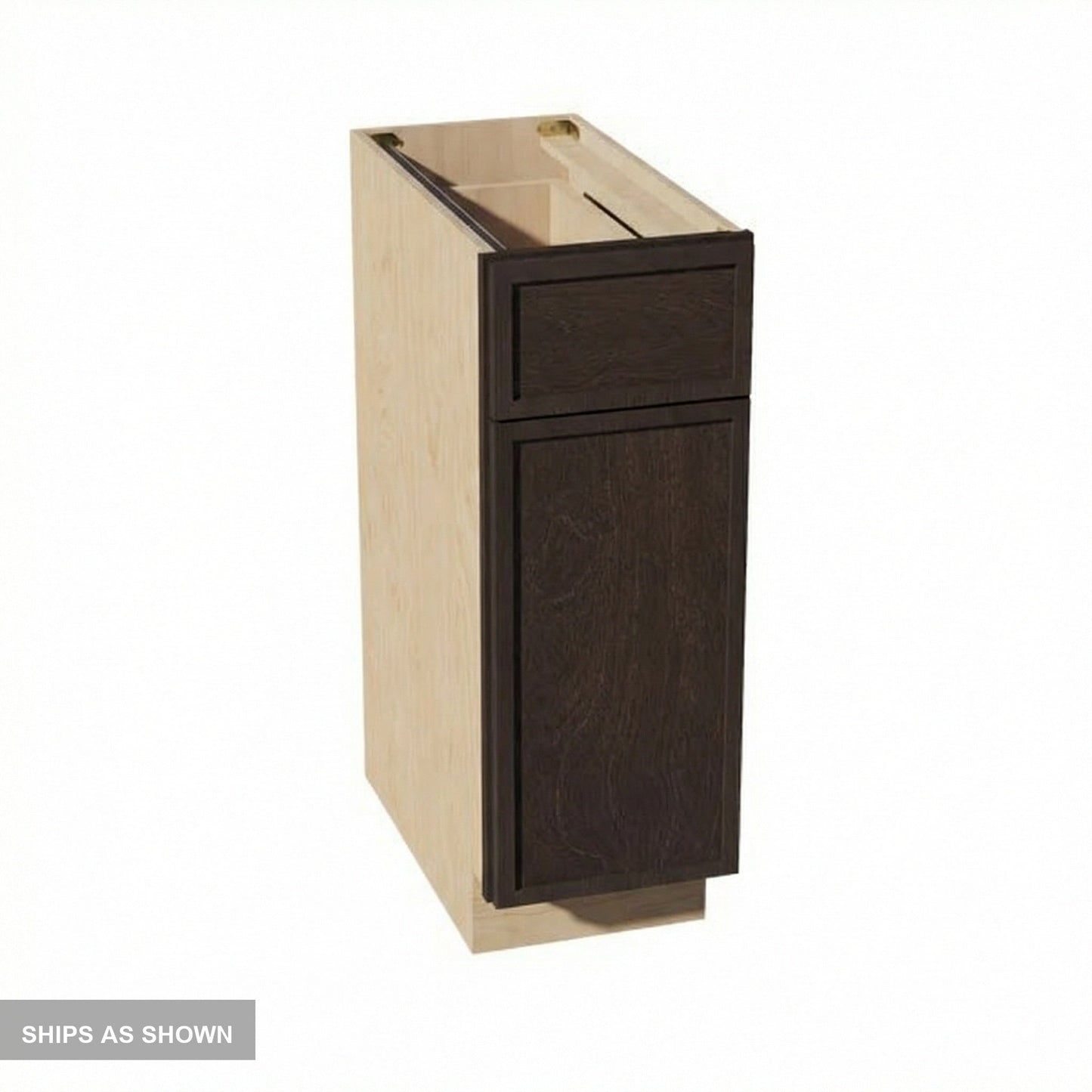 Quik Cabinets B12 Slim Mocha - Flatpack