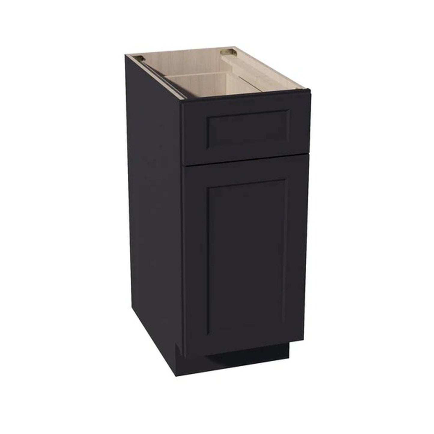 Shaker Base Cabinet 15" (B15) · Ardelle - Ebony - Hero