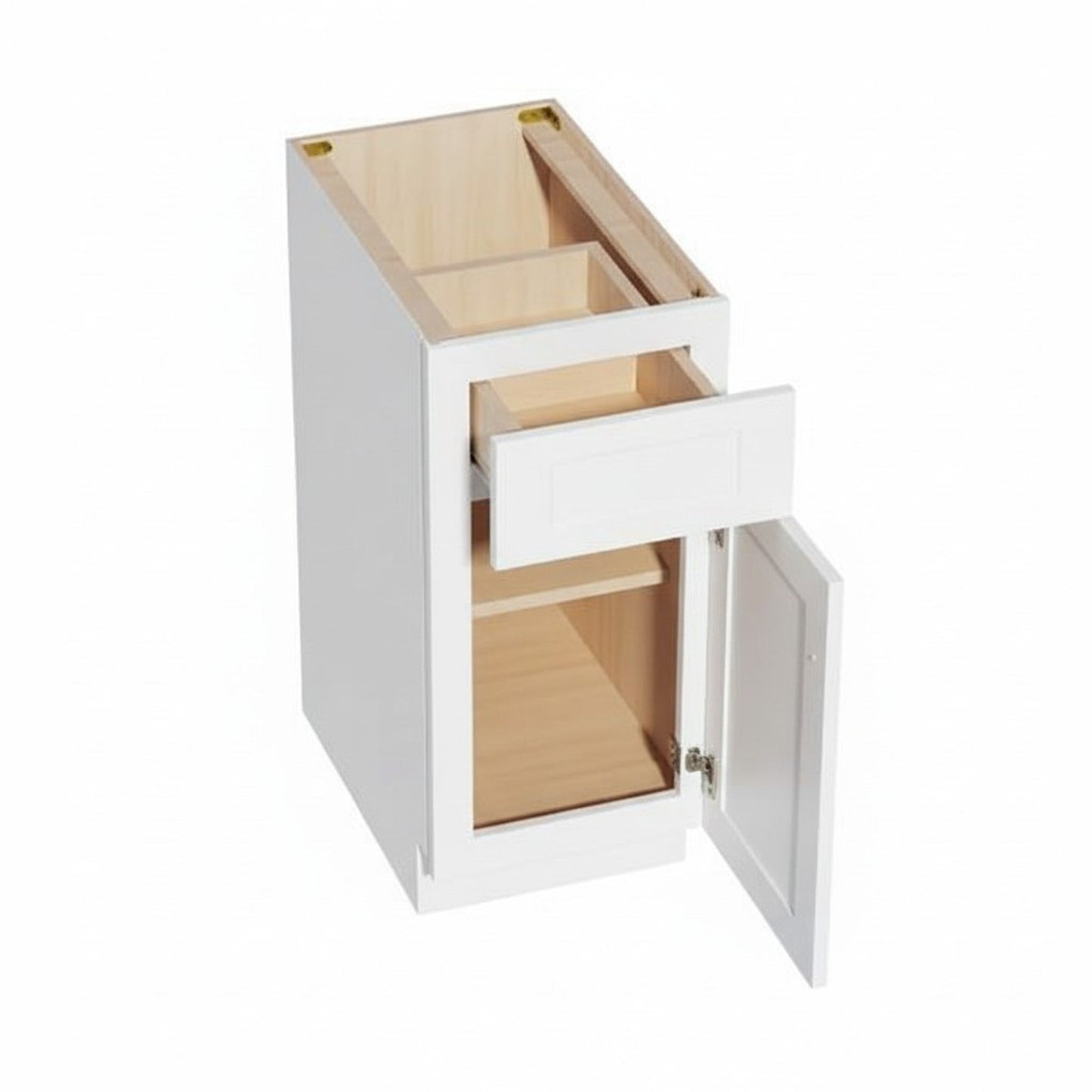 Quik Cabinets B15 Ardelle White - Interior