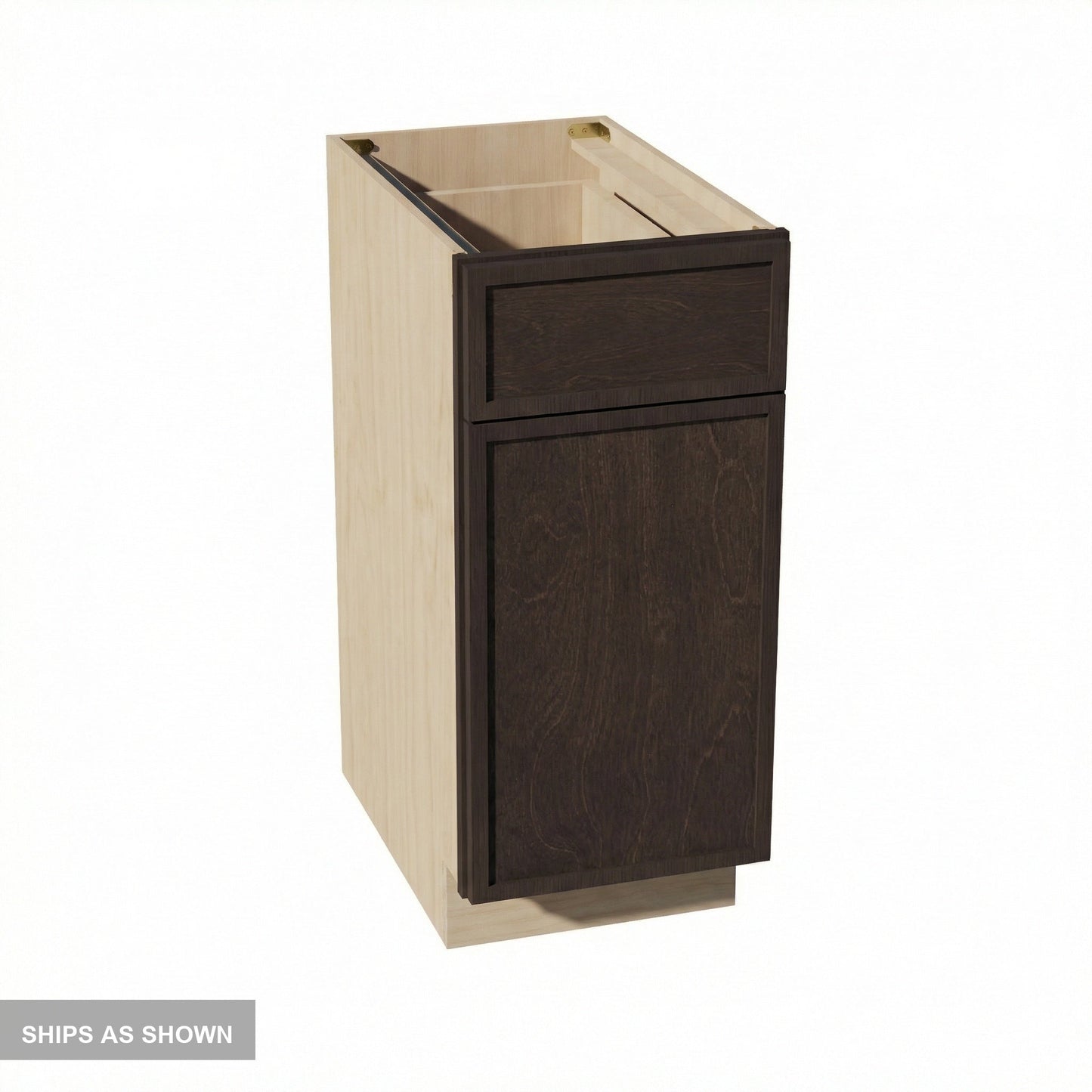 Quik Cabinets B15 Slim Mocha - Flatpack