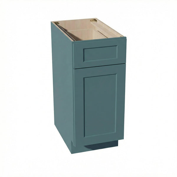 Shaker Base Cabinet 15" (B15) · Tallis - Fairy Green - Hero