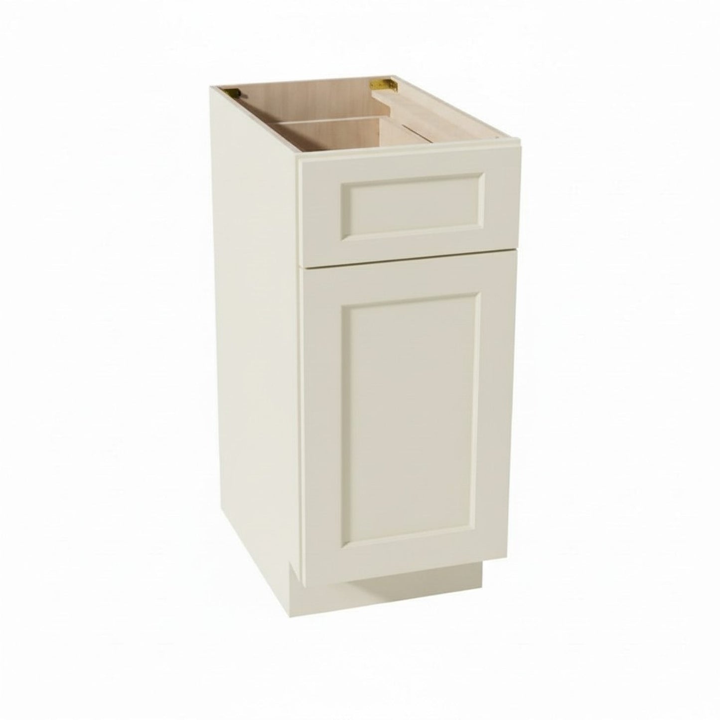 Shaker Base Cabinet 15" (B15) · Tallis - Swan White - Hero