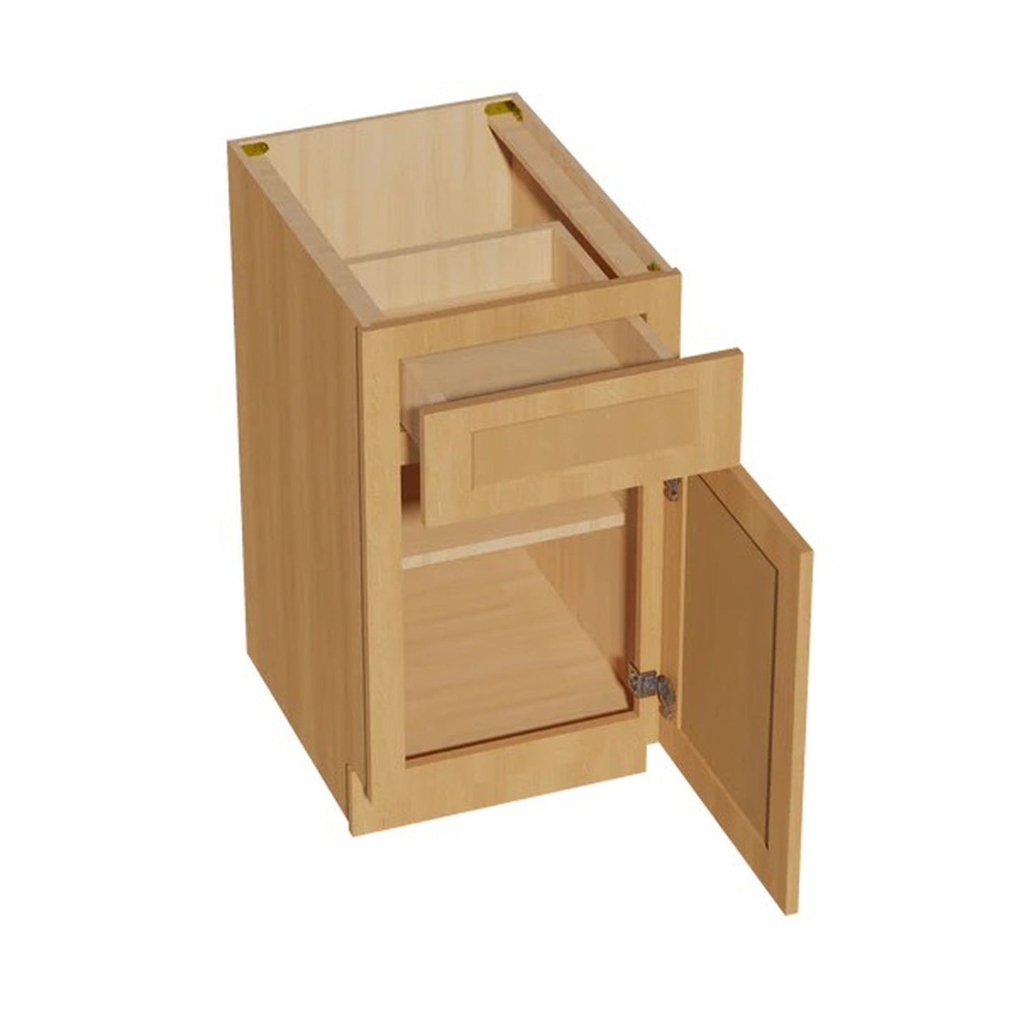 Shaker Base Cabinet 18" (B18) · Ardelle - Timber - Interior