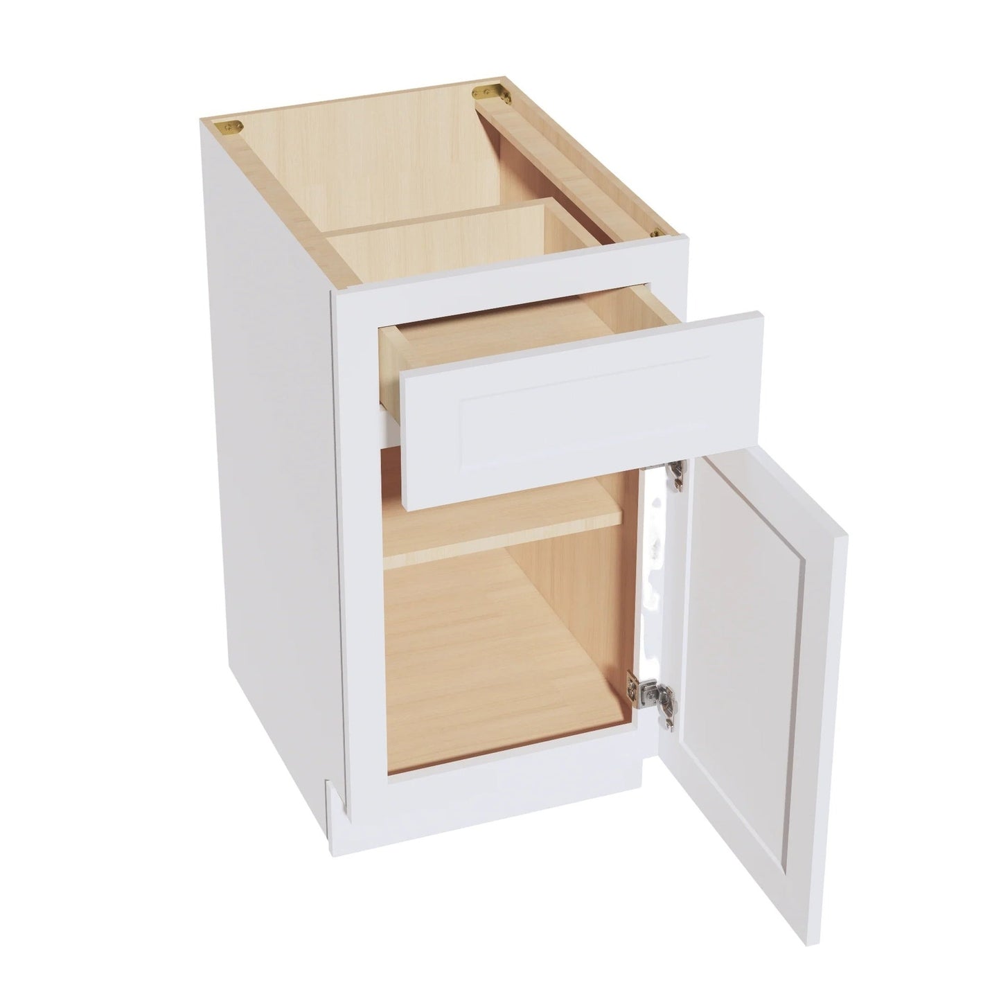 Quik Cabinets B18 Ardelle White - Interior