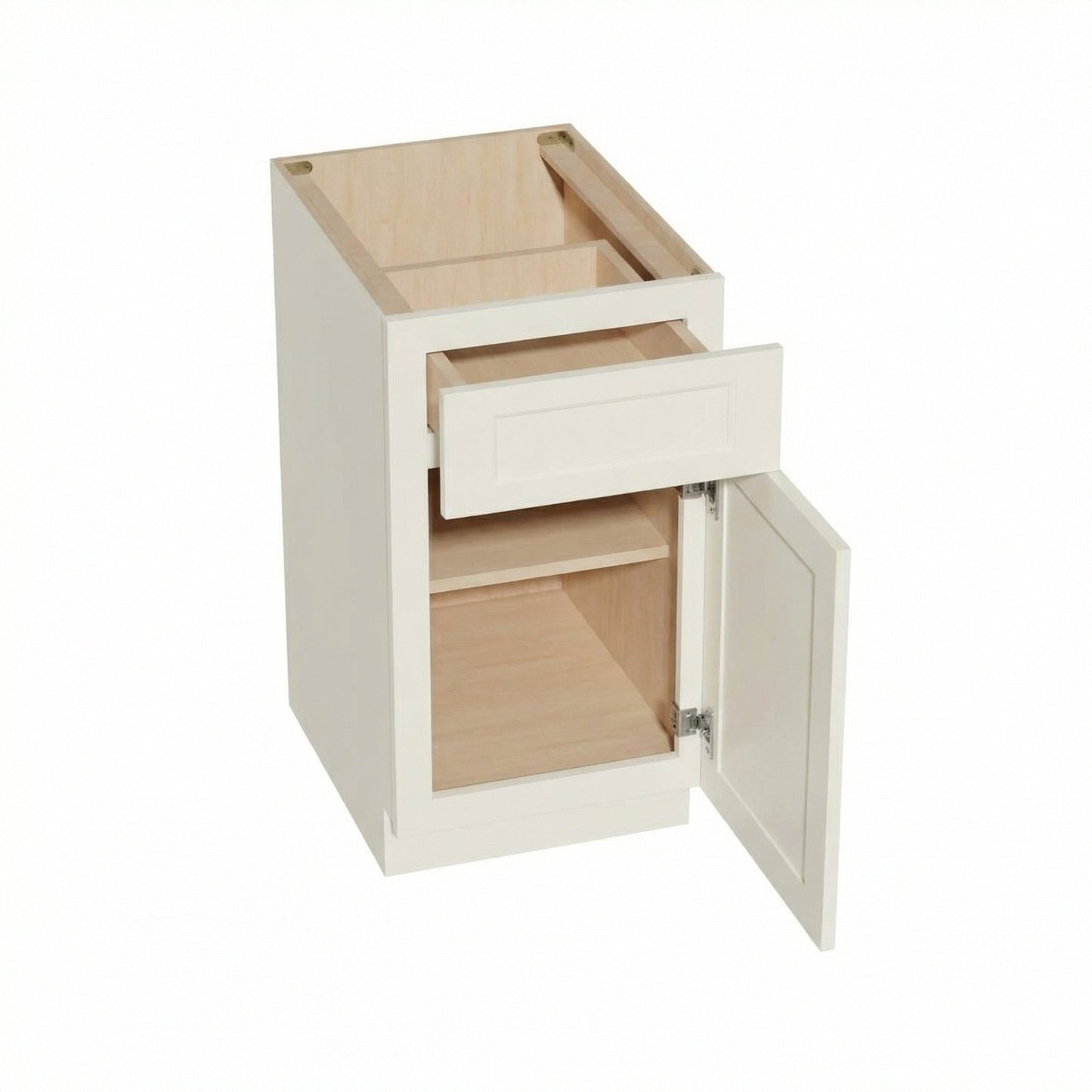 Quik Cabinets B18 Tallis Swan White - Interior
