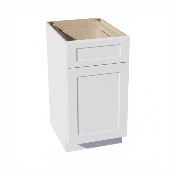 Quik Cabinets B18TR Ardelle White - Hero