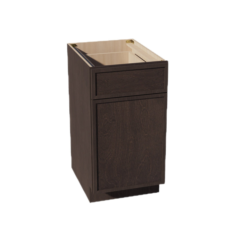 Slim Shaker Trash Pull-Out Cabinet 18" (B18TR) · Slim