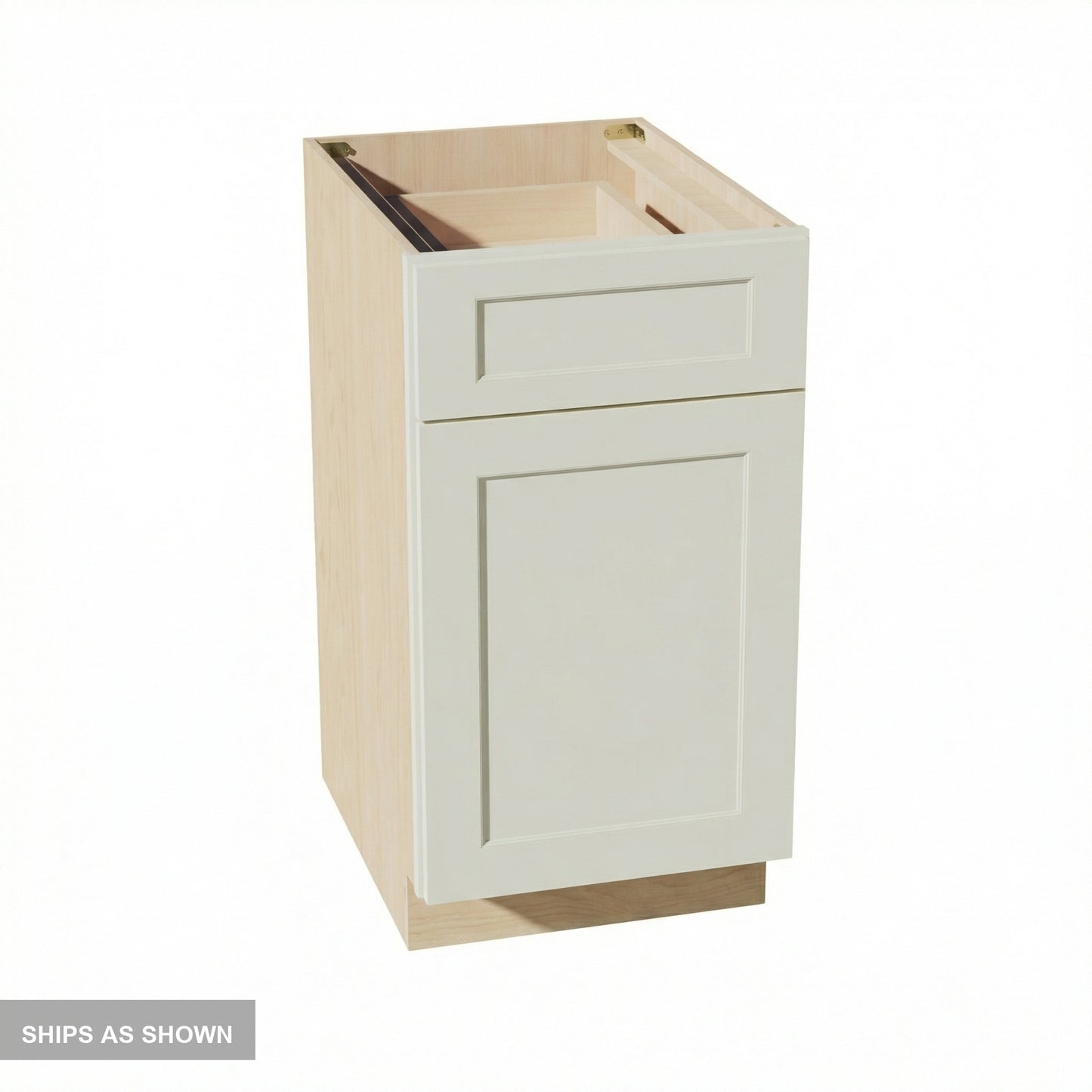 Quik Cabinets B18TR Tallis Swan White - Flatpack