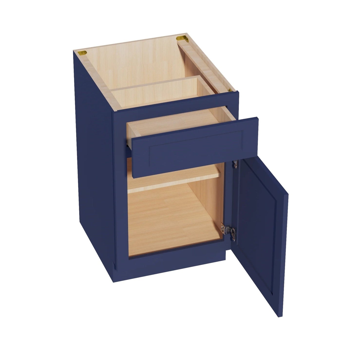 Quik Cabinets B21 Ardelle Blue - Interior