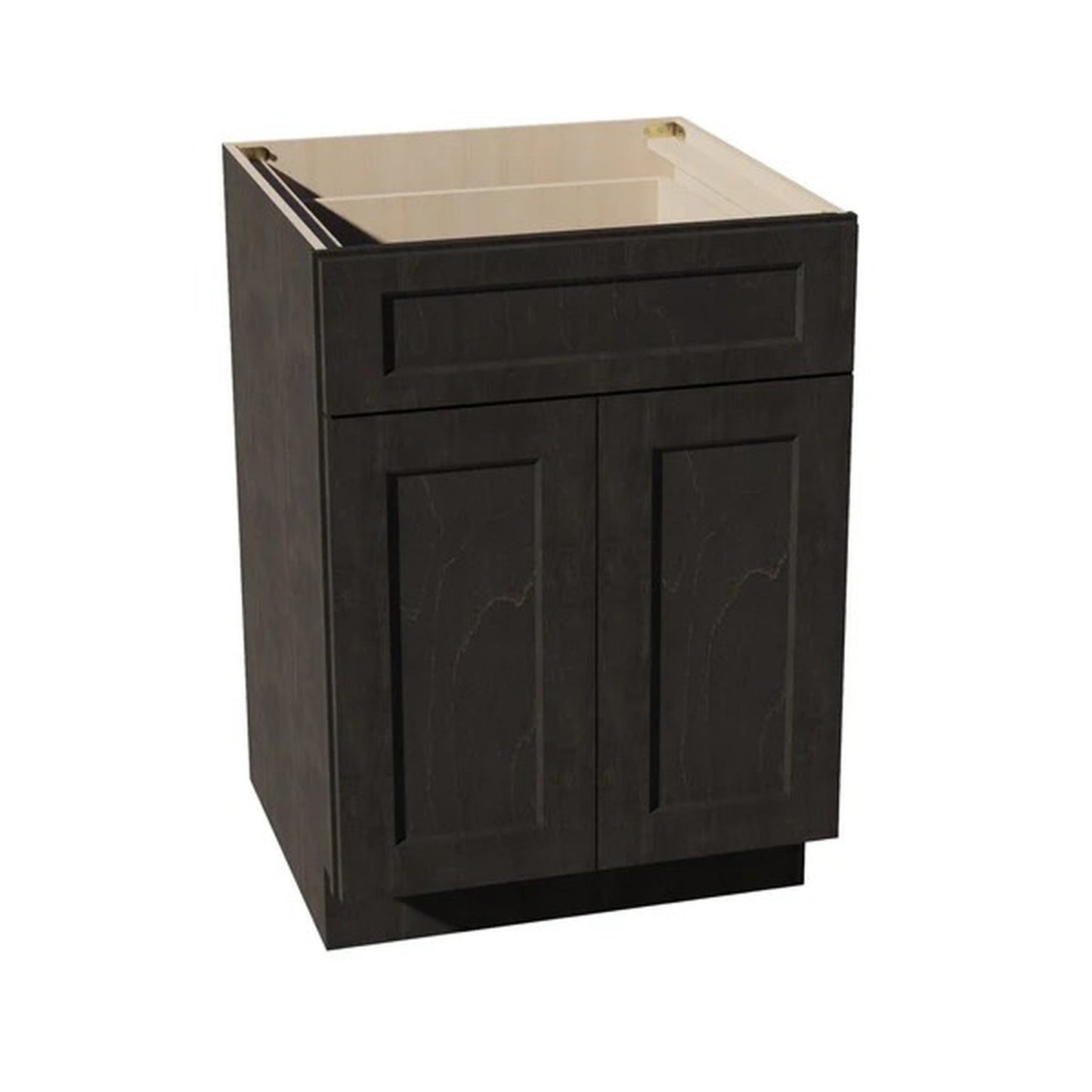 Shaker Base Cabinet 24" (B24) · Ardelle - Charcoal - Hero