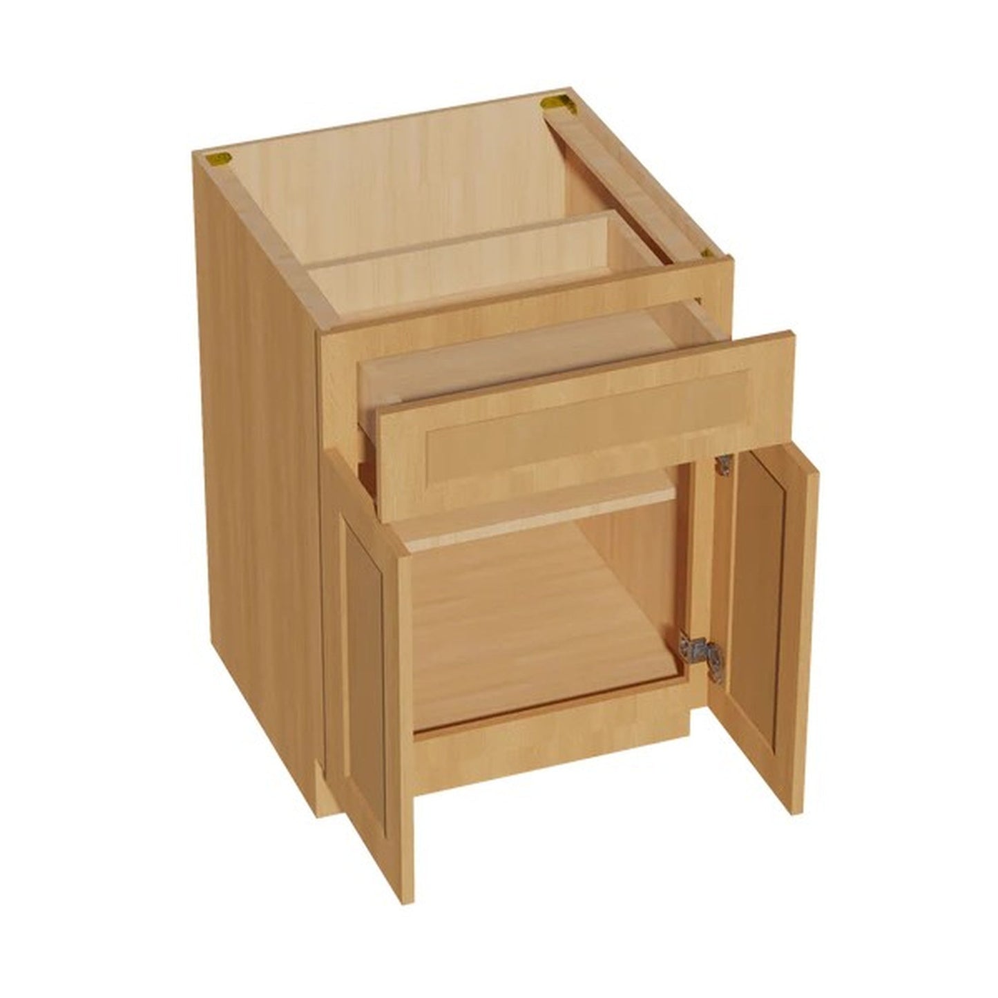 Shaker Base Cabinet 24" (B24) · Ardelle - Timber - Interior