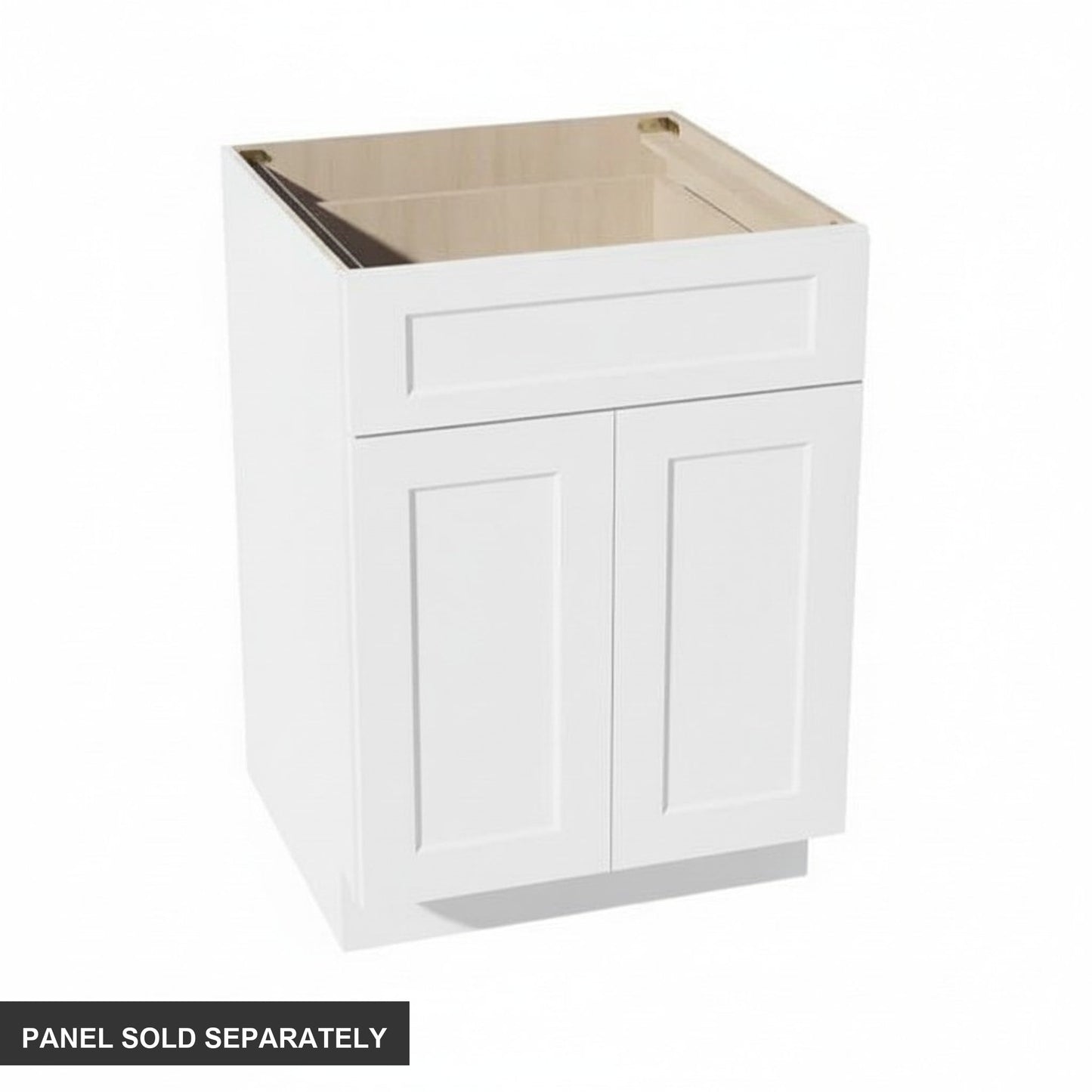 Shaker Base Cabinet 24" (B24) · Ardelle - White - Product