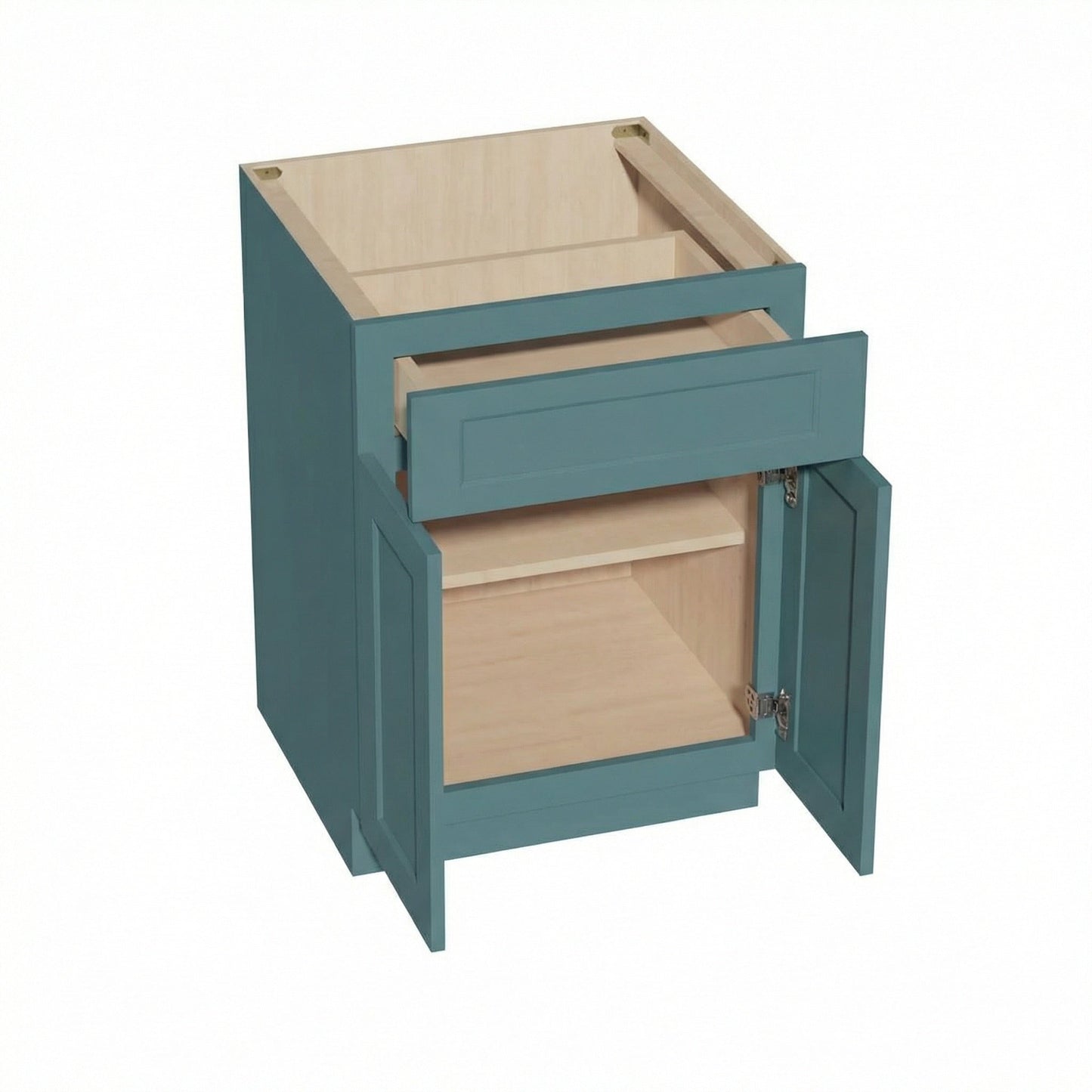 Quik Cabinets B24 Tallis Fairy Green - Interior