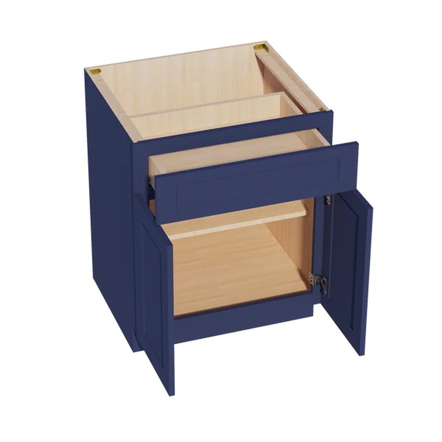 Quik Cabinets B27 Ardelle Blue - Interior