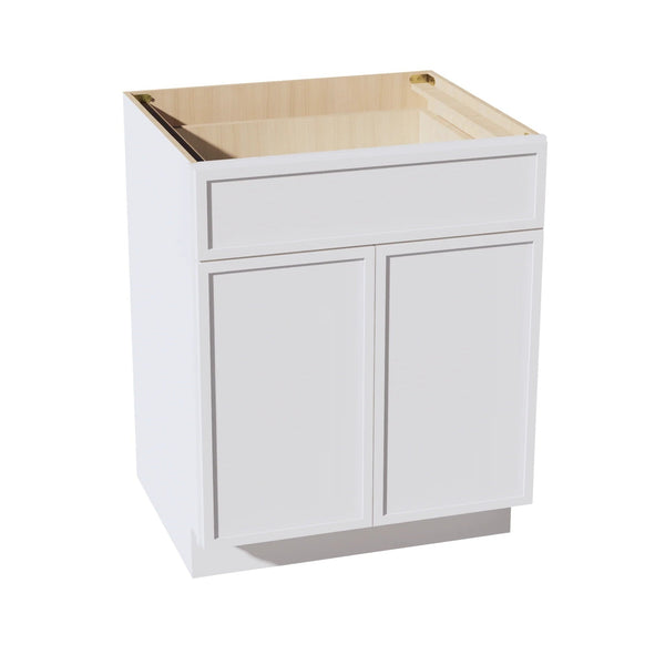 Slim Shaker Base Cabinet 27" (B27) · Slim - Frost - Hero
