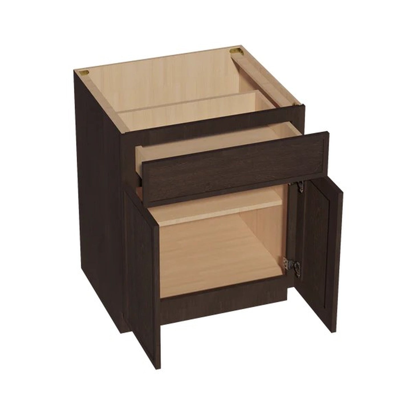 Quik Cabinets B27 Slim Mocha - Interior