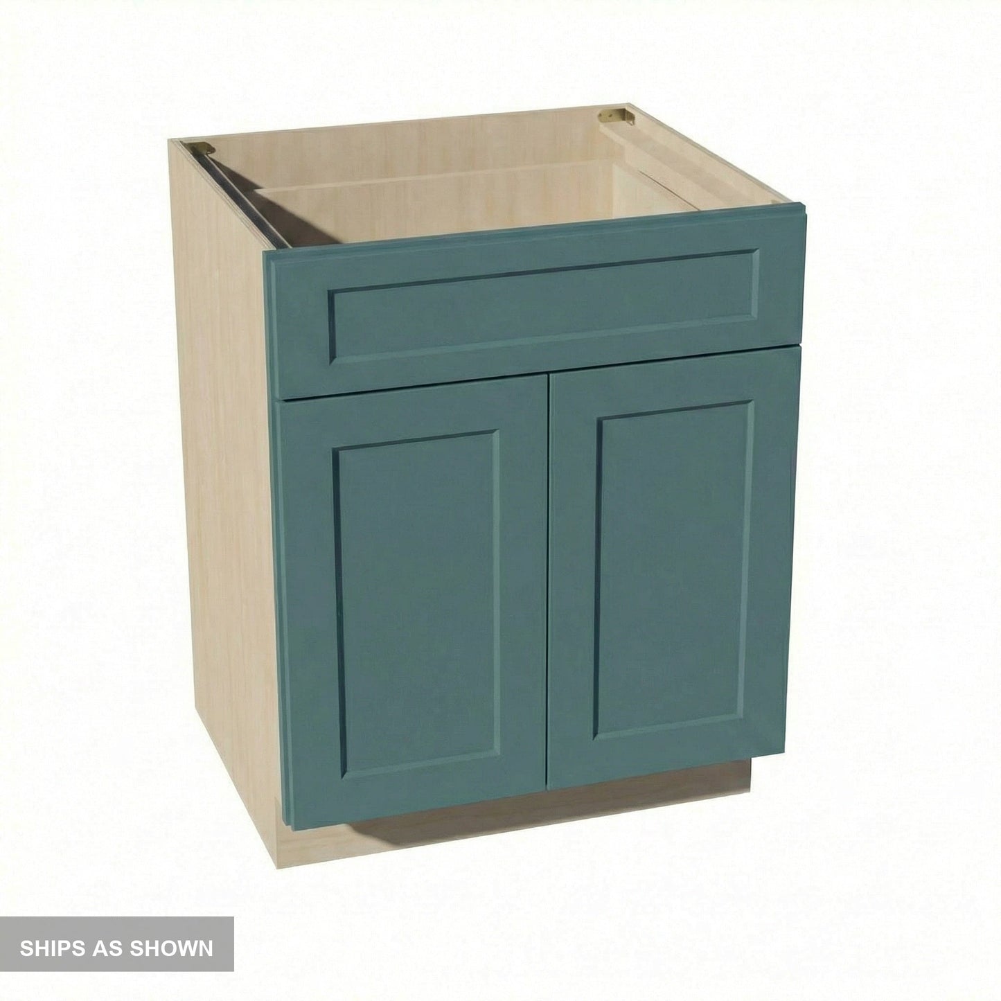 Shaker Base Cabinet 27" (B27) · Tallis - Fairy Green - Flat Pack