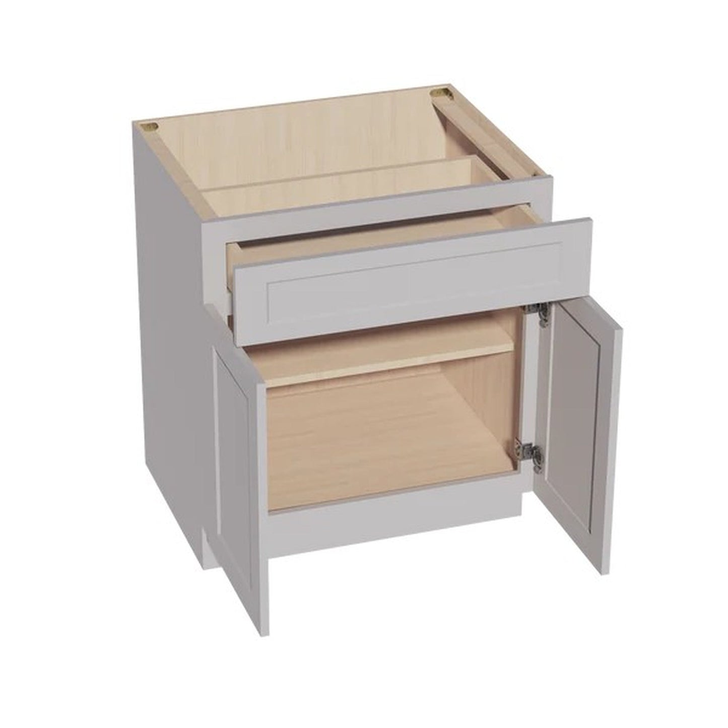 Shaker Base Cabinet 30" (B30) · Ardelle - Ash - Interior