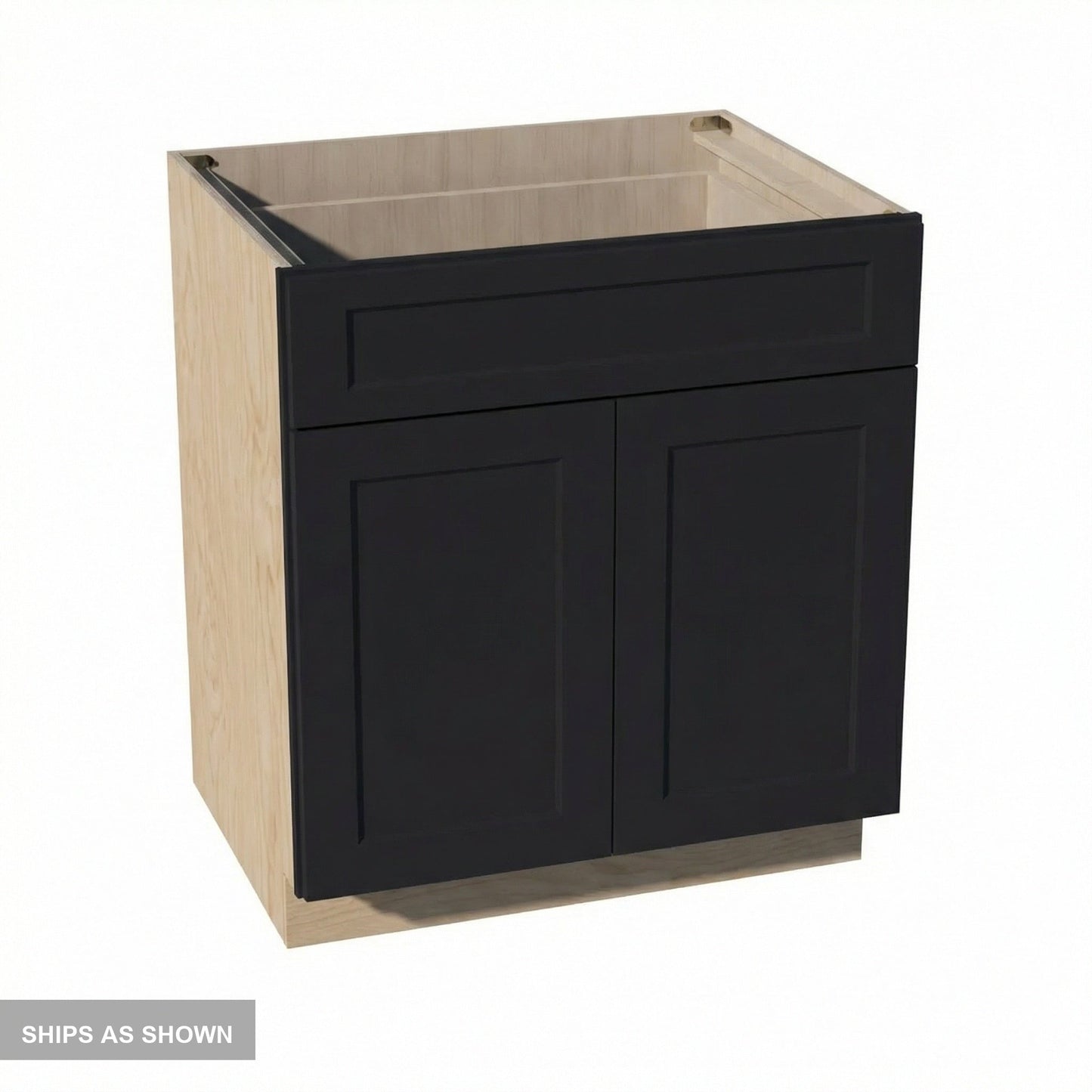 Quik Cabinets B30 Ardelle Ebony - Flatpack