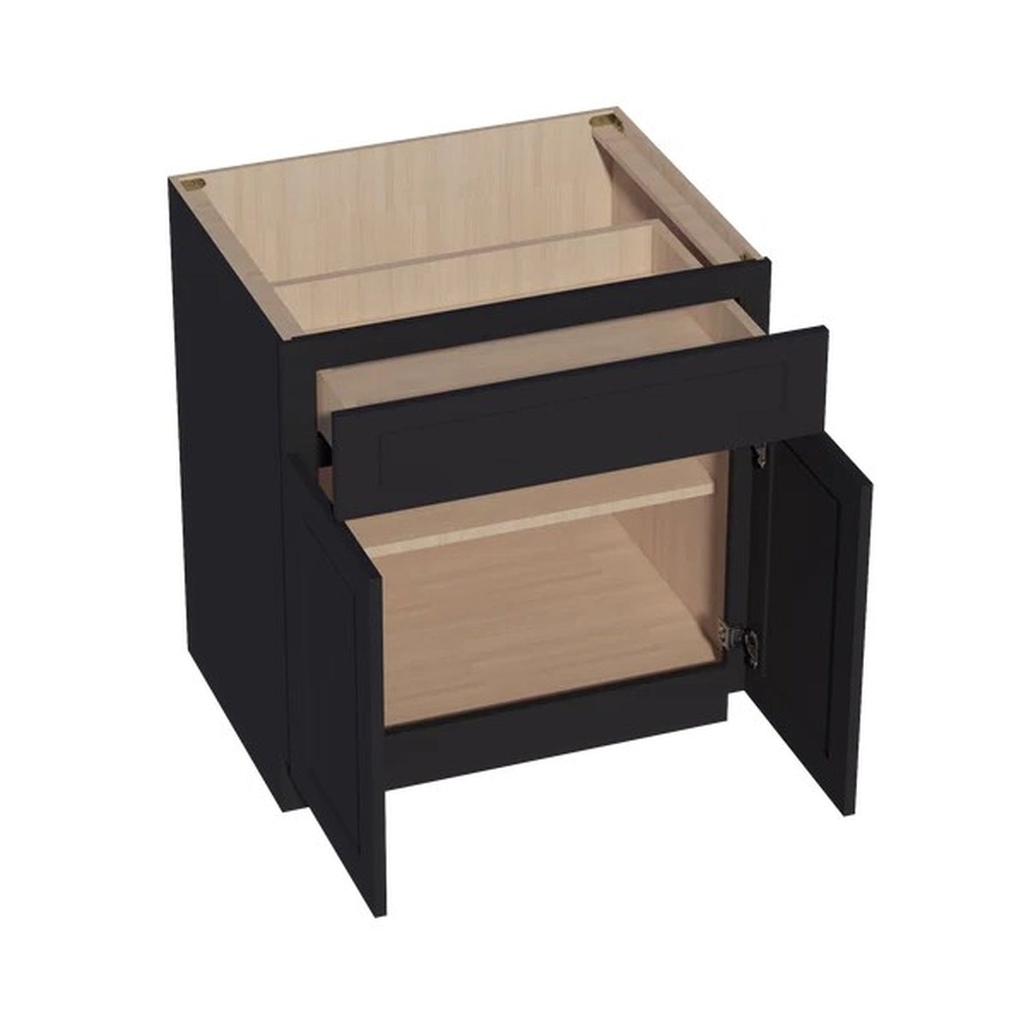 Quik Cabinets B30 Ardelle Ebony - Interior