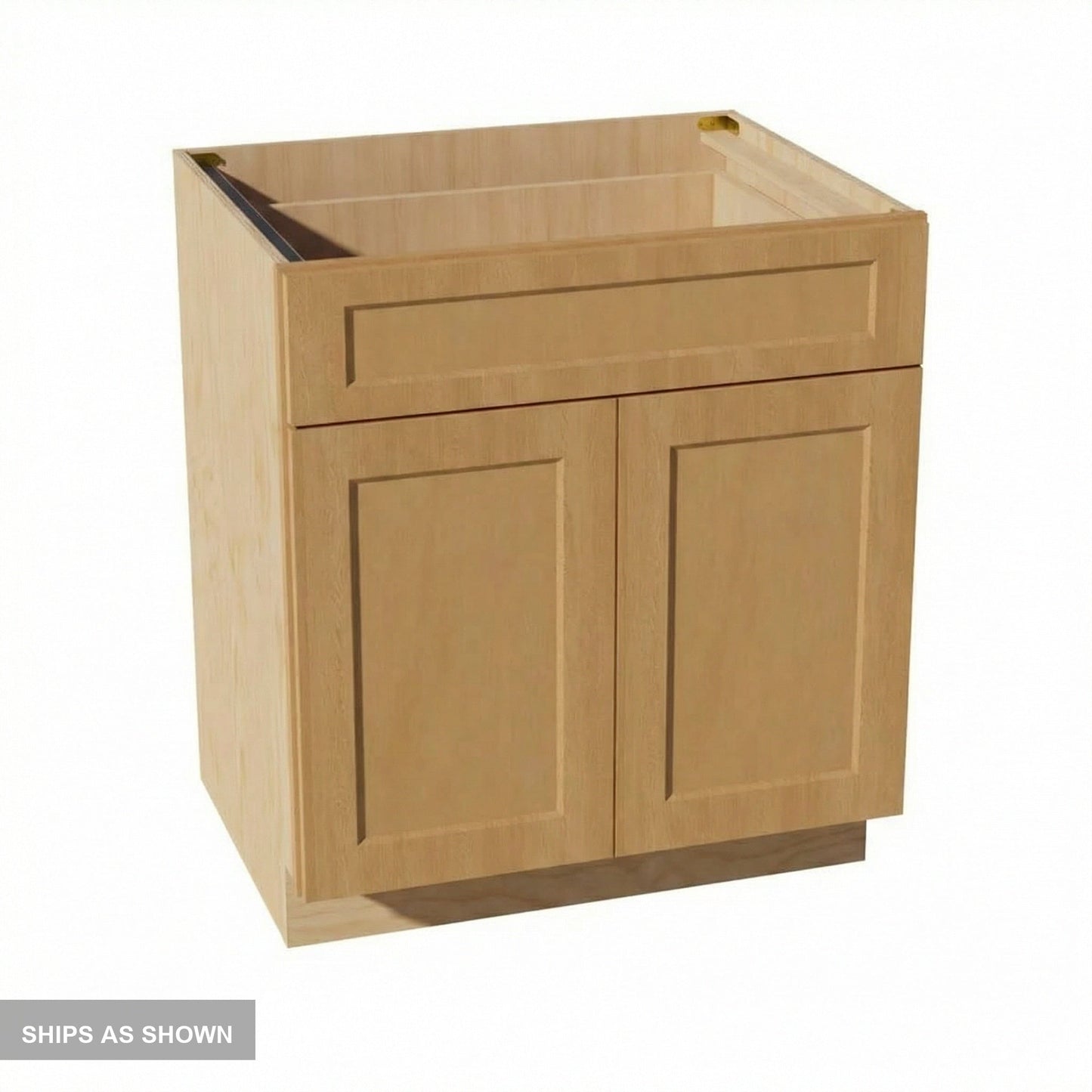 Shaker Base Cabinet 30" (B30) · Ardelle - Timber - Flat Pack