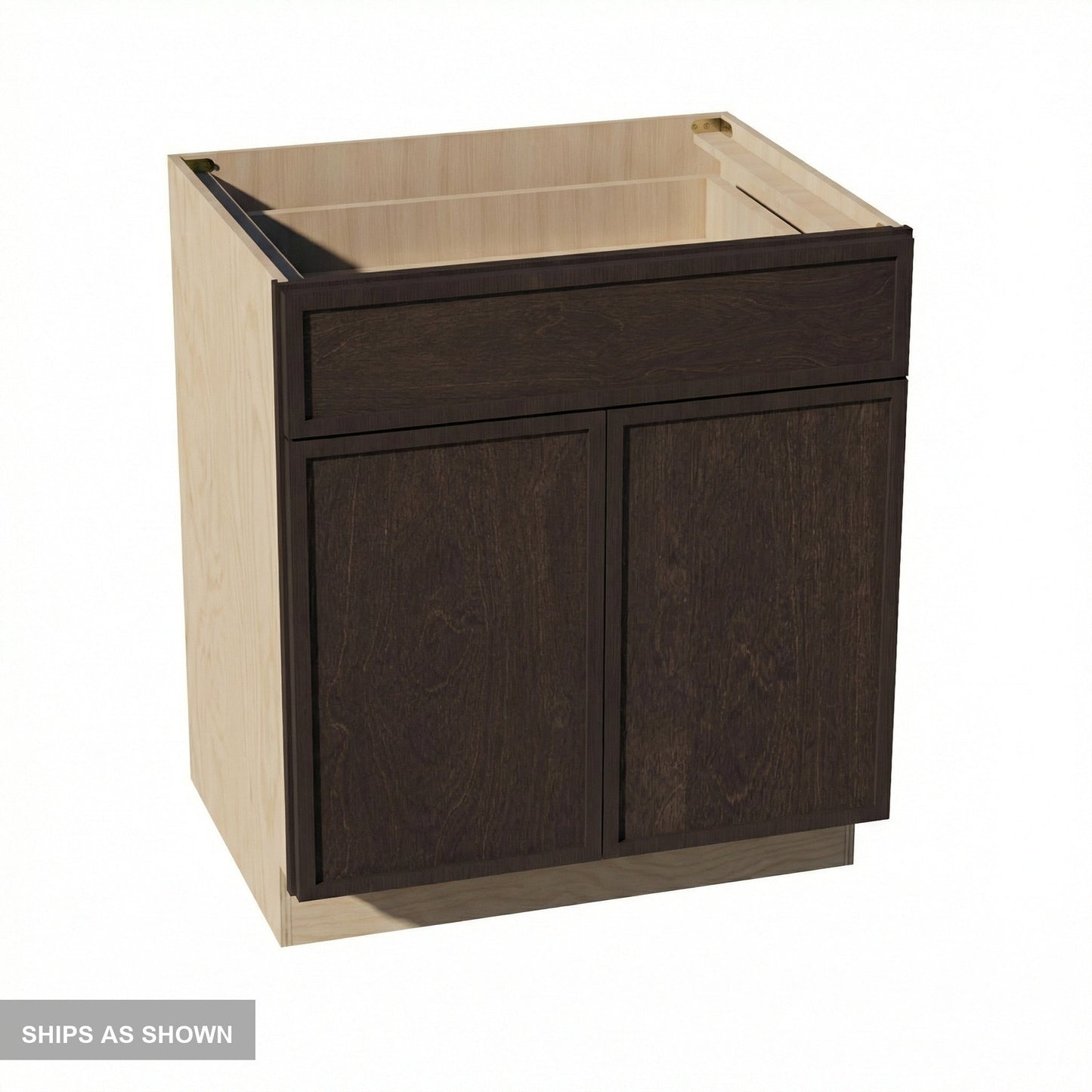 Quik Cabinets B30 Slim Mocha - Flatpack