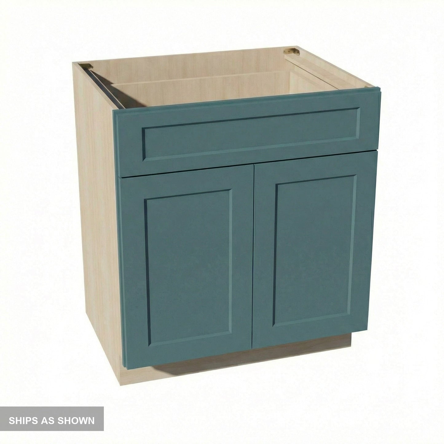 Shaker Base Cabinet 30" (B30) · Tallis - Fairy Green - Flat Pack