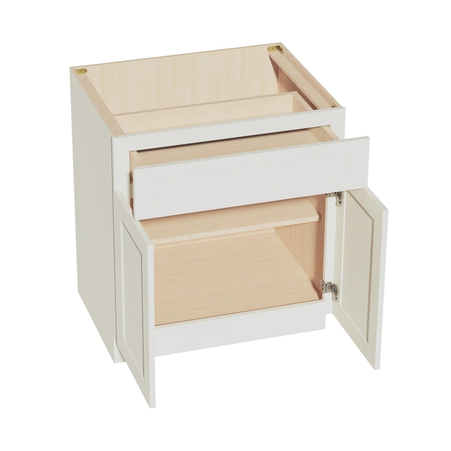 Quik Cabinets B30 Tallis Swan White - Interior