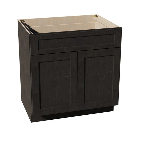 Shaker Base Cabinet 33" (B33) · Ardelle - Charcoal - Hero