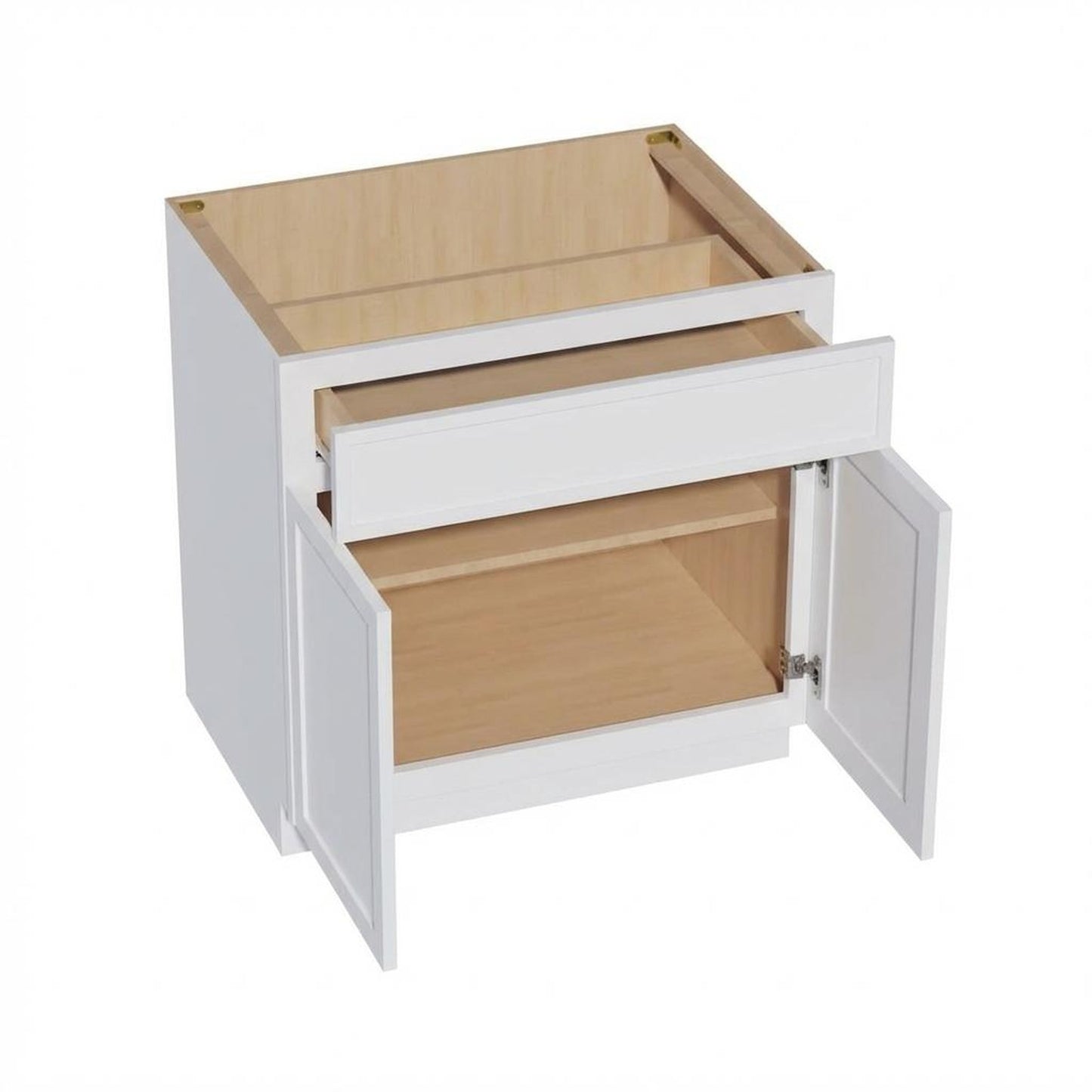 Quik Cabinets B33 Slim Frost - Interior