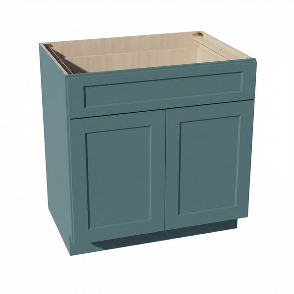 Shaker Base Cabinet 33" (B33) · Tallis - Fairy Green - Hero