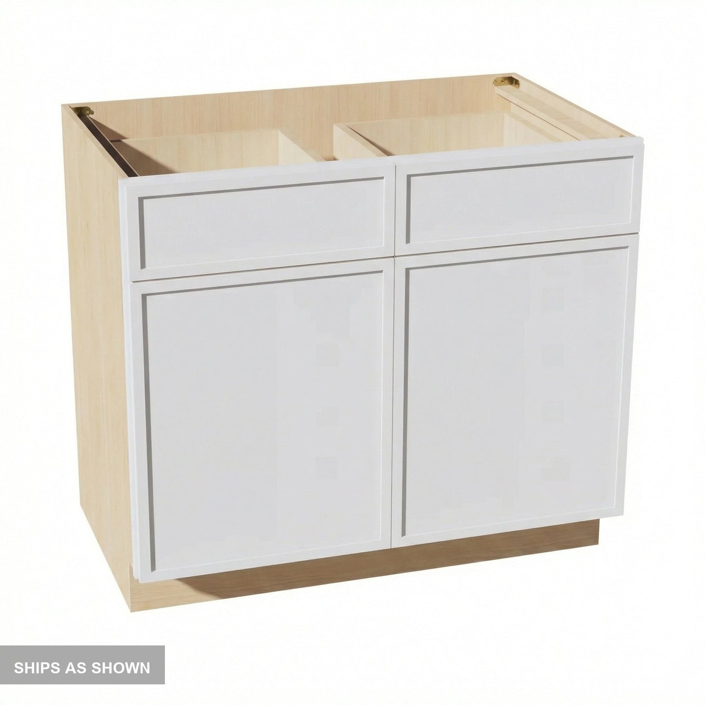 Slim Shaker Base Cabinet 39" (B39) · Slim - Frost - Flat Pack