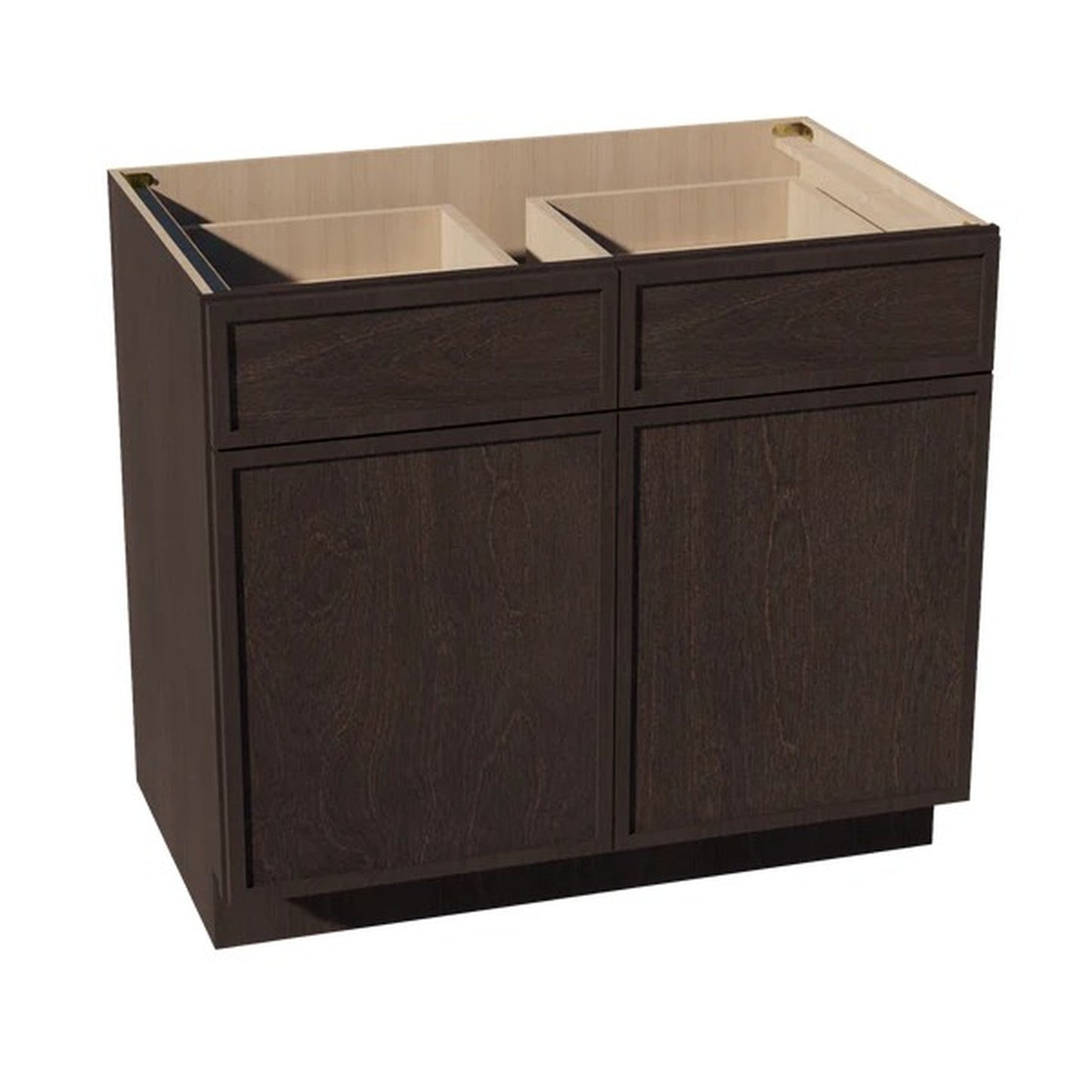 Slim Shaker Base Cabinet 39" (B39) · Slim - Mocha - Hero