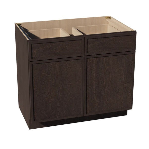 Slim Shaker Base Cabinet 39" (B39) · Slim - Mocha - Hero