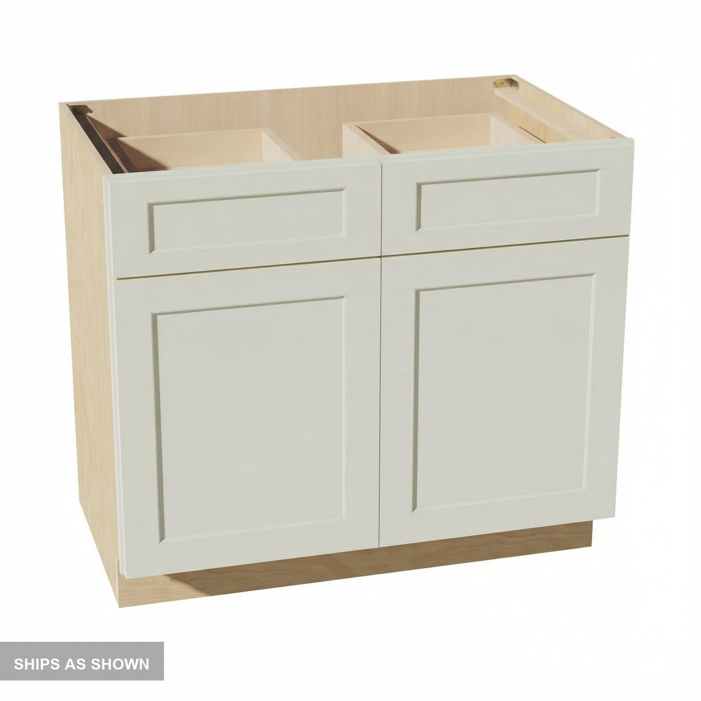 Shaker Base Cabinet 39" (B39) · Tallis - Swan White - Flat Pack