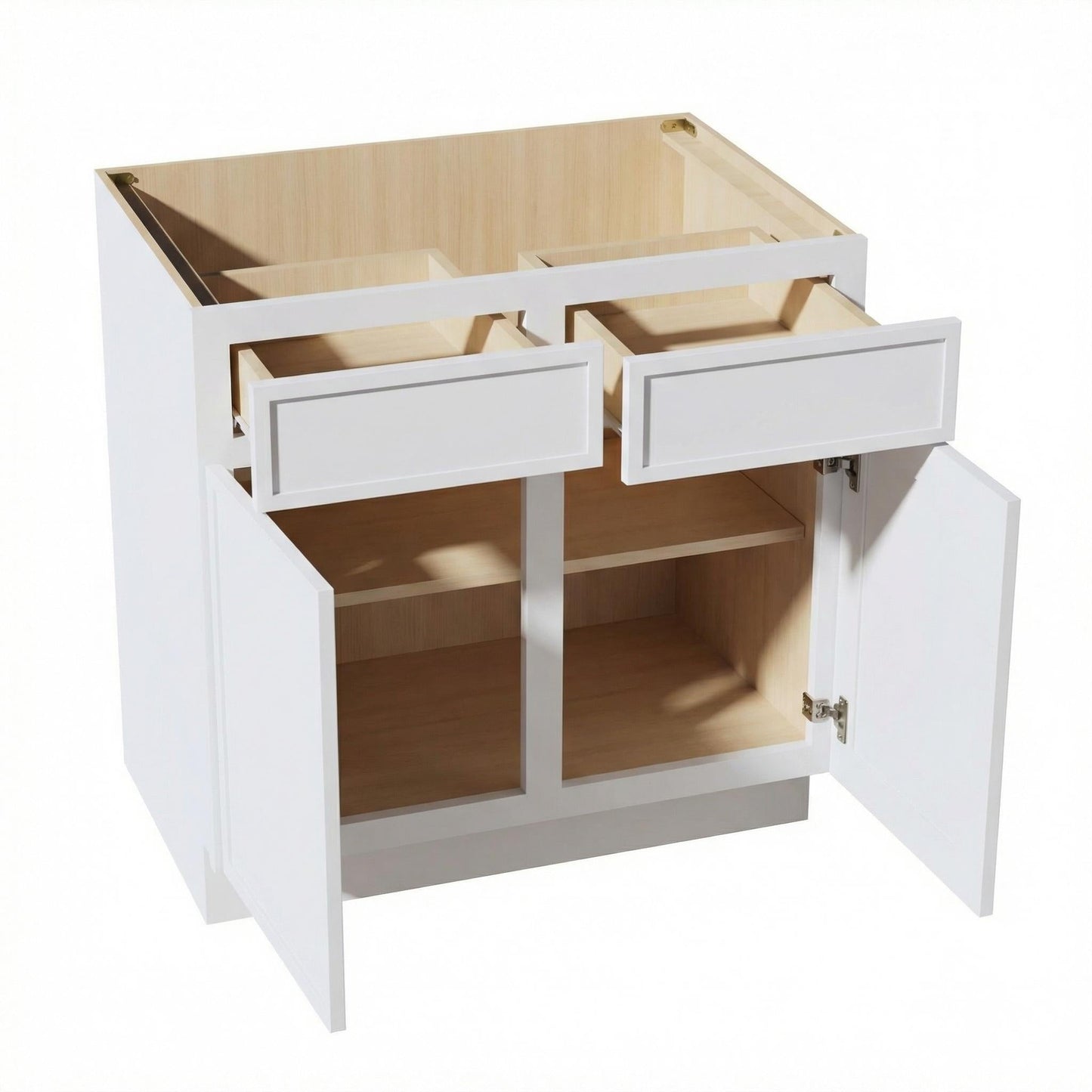 Quik Cabinets B42 Slim Frost - Interior