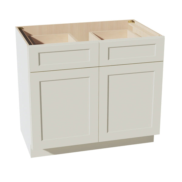 Quik Cabinets B42 Tallis Swan White - Hero