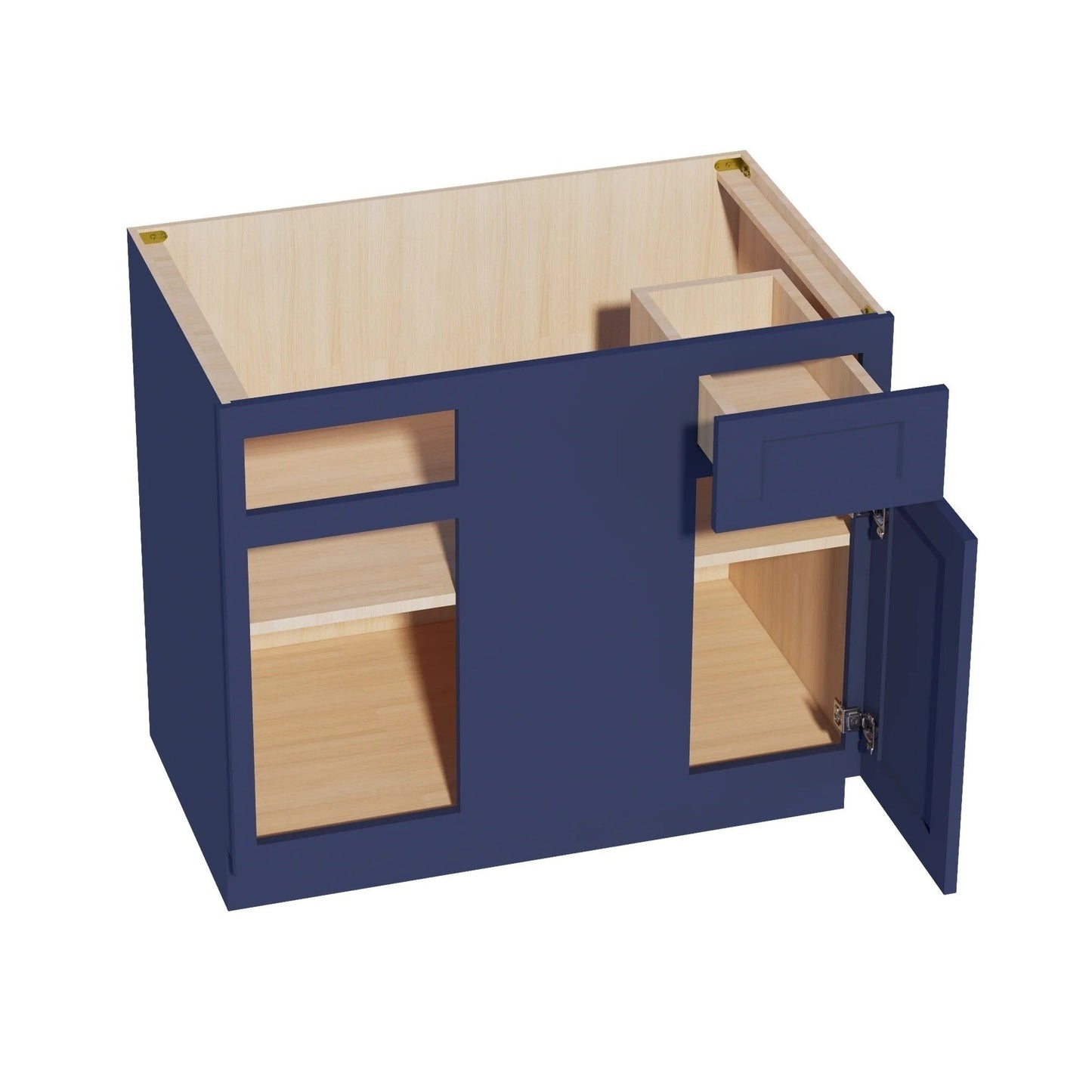 Quik Cabinets BBC39-42 Ardelle Blue - Interior