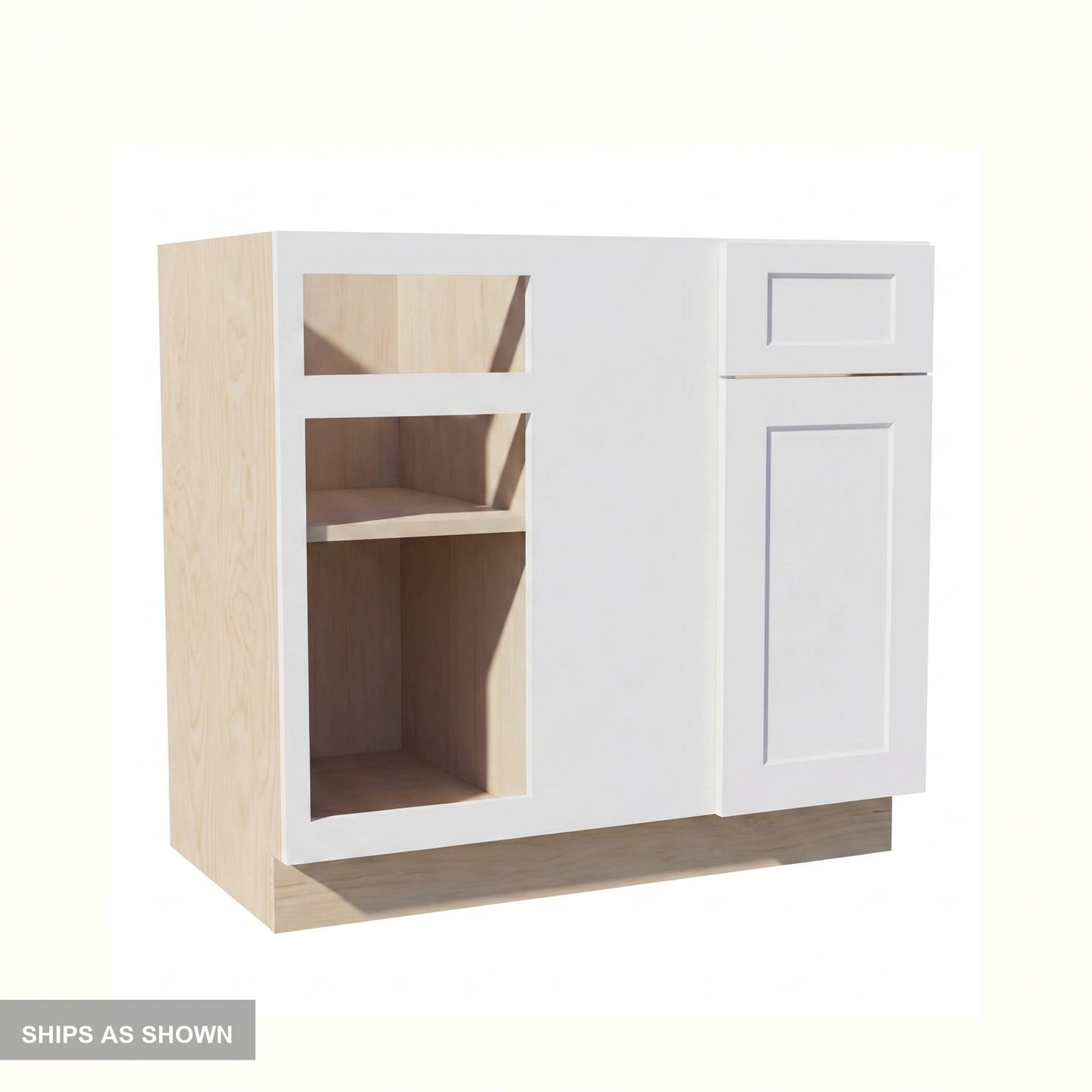 Quik Cabinets BBC39-42 Ardelle White - Flatpack