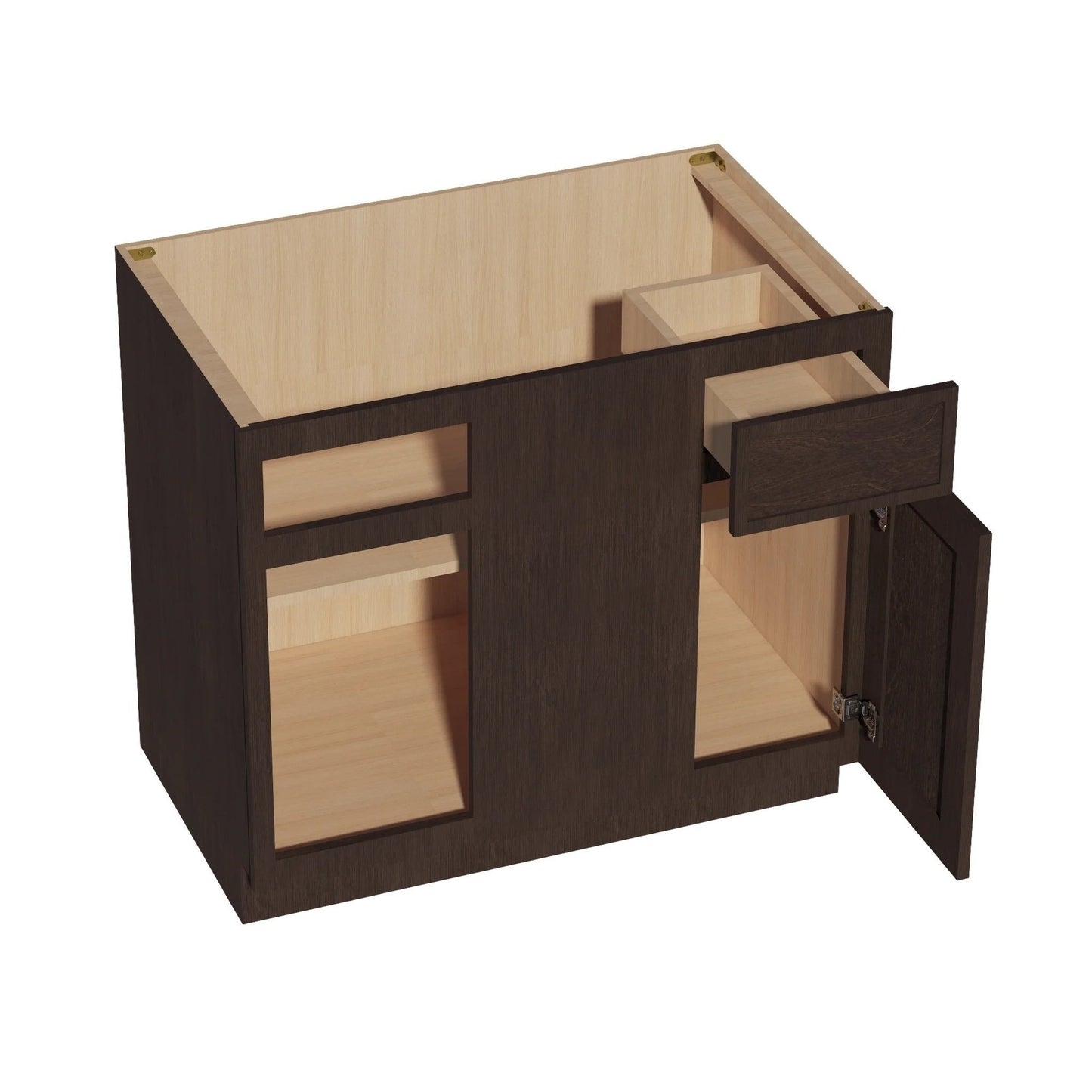 Quik Cabinets BBC39-42 Slim Mocha - Interior