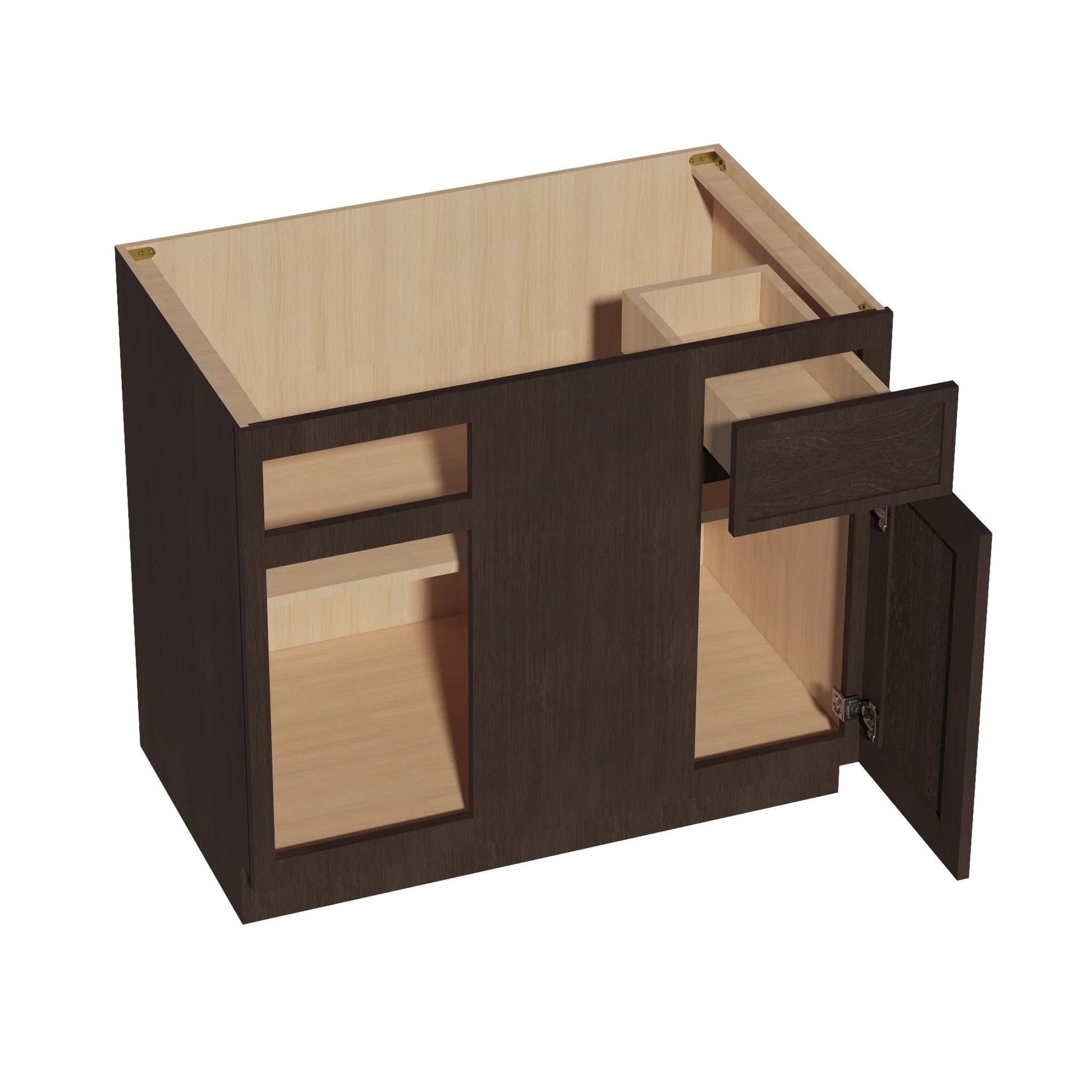 Slim Shaker Corner Base Cabinet 39" (BBC39-42) · Slim