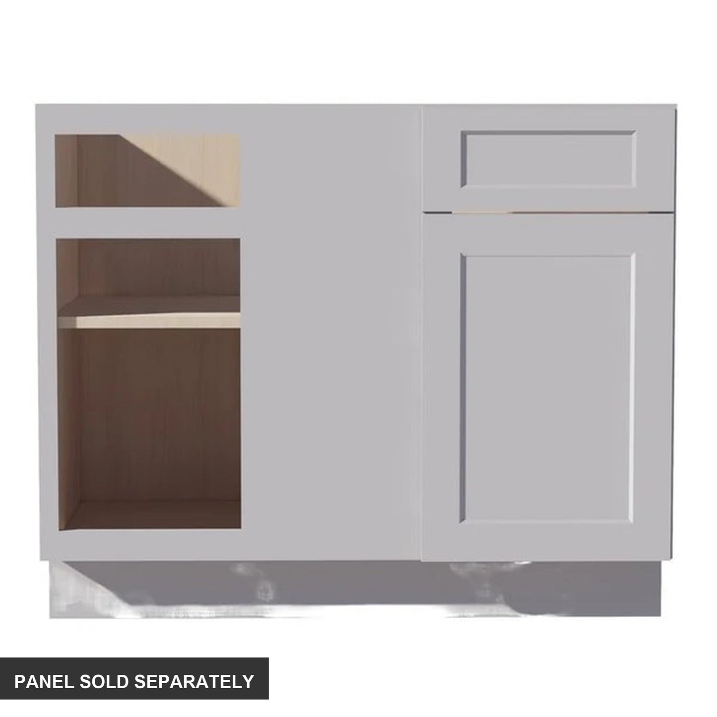 Shaker Corner Base Cabinet 42" (BBC42-45) · Ardelle - Ash - Product