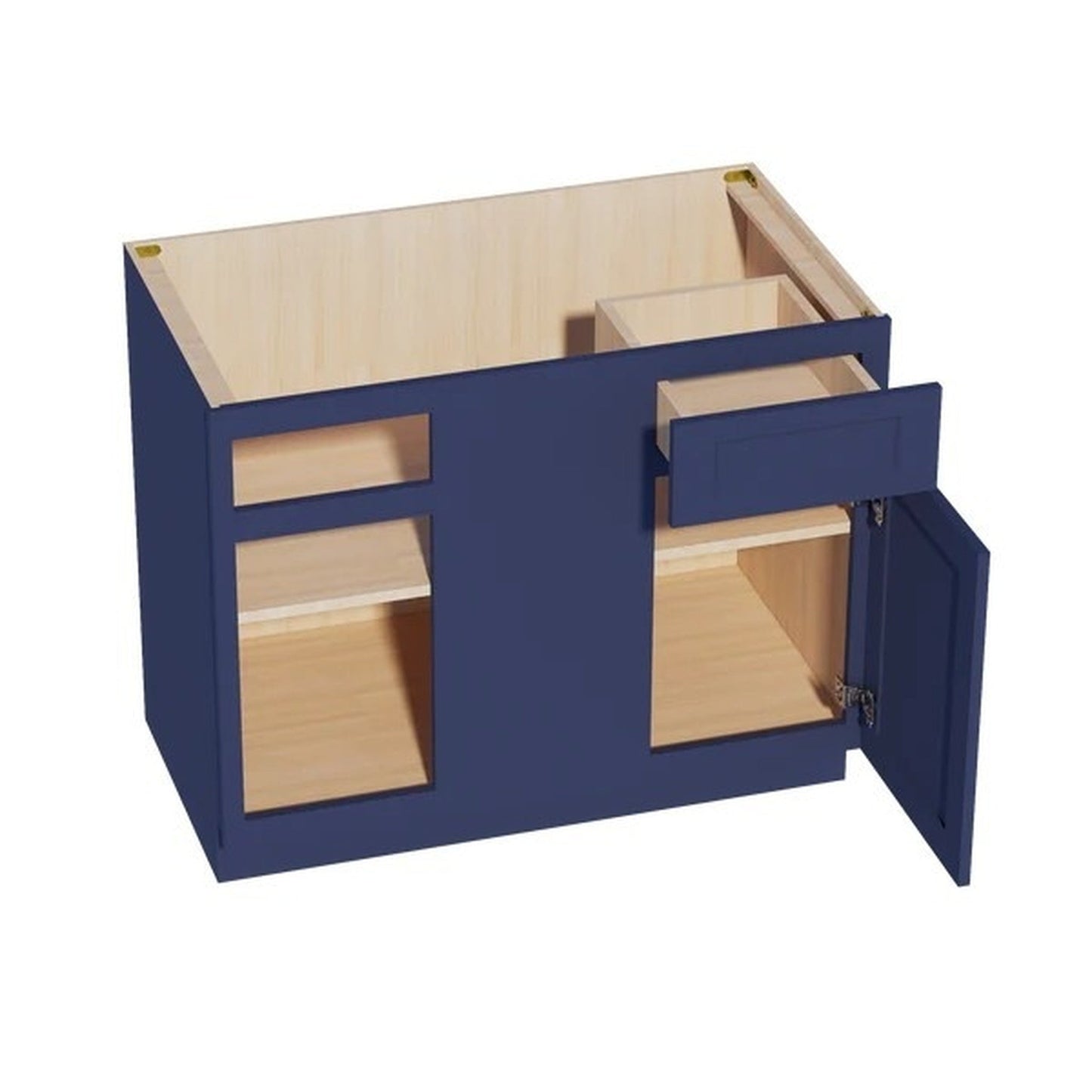 Quik Cabinets BBC42-45 Ardelle Blue - Interior