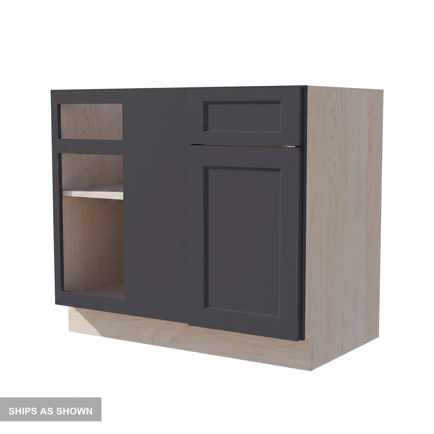 Quik Cabinets BBC42-45 Ardelle Ebony - Flatpack