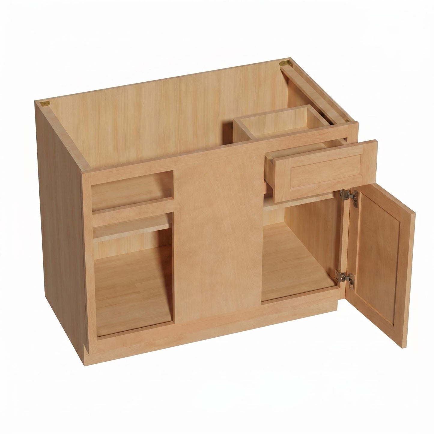 Shaker Corner Base Cabinet 45" (BBC45-48) · Ardelle - Timber - Interior