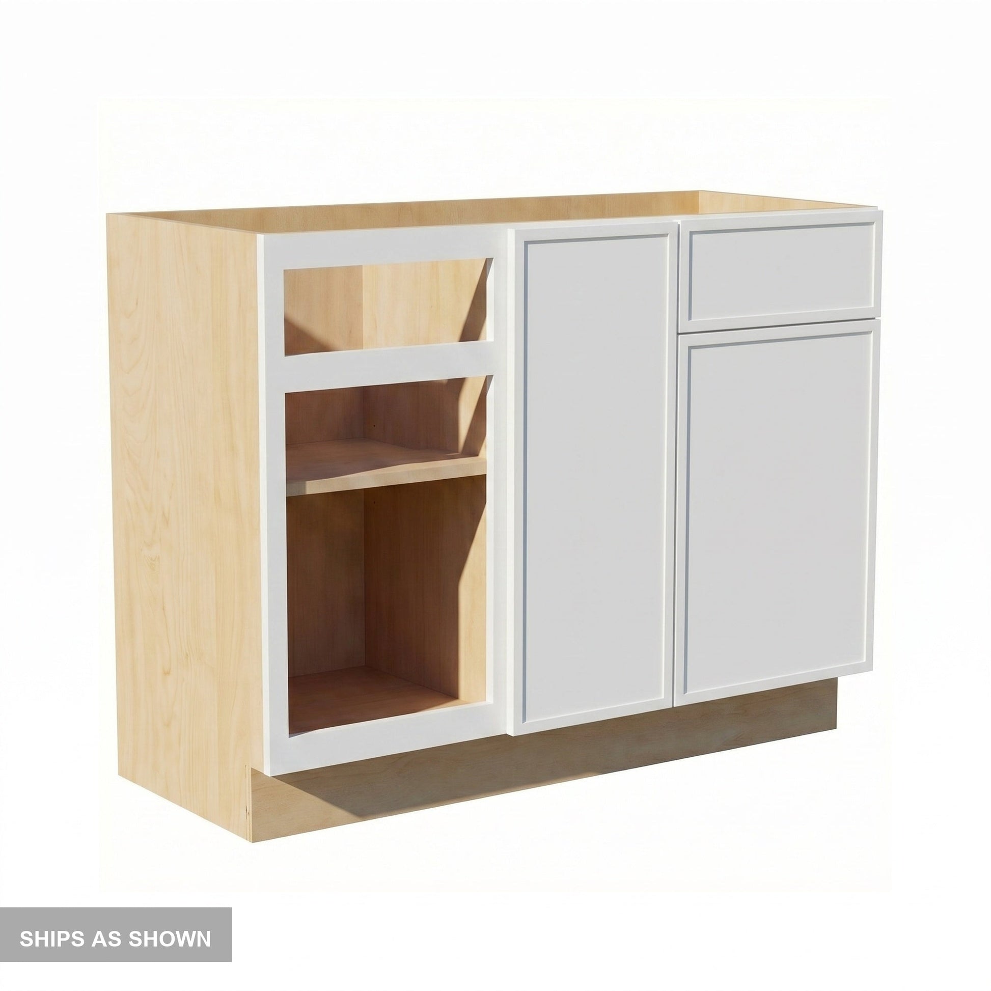 Slim Shaker Corner Base Cabinet 45" (BBC45-48) · Slim