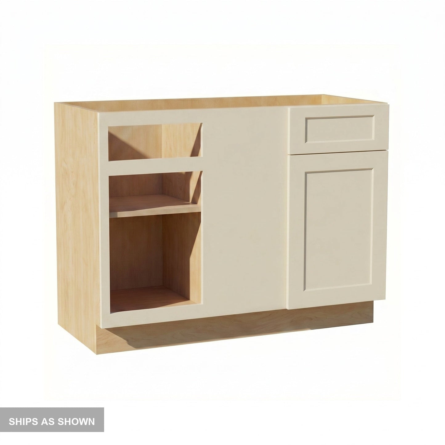 Quik Cabinets BBC45-48 Tallis Swan White - Flatpack