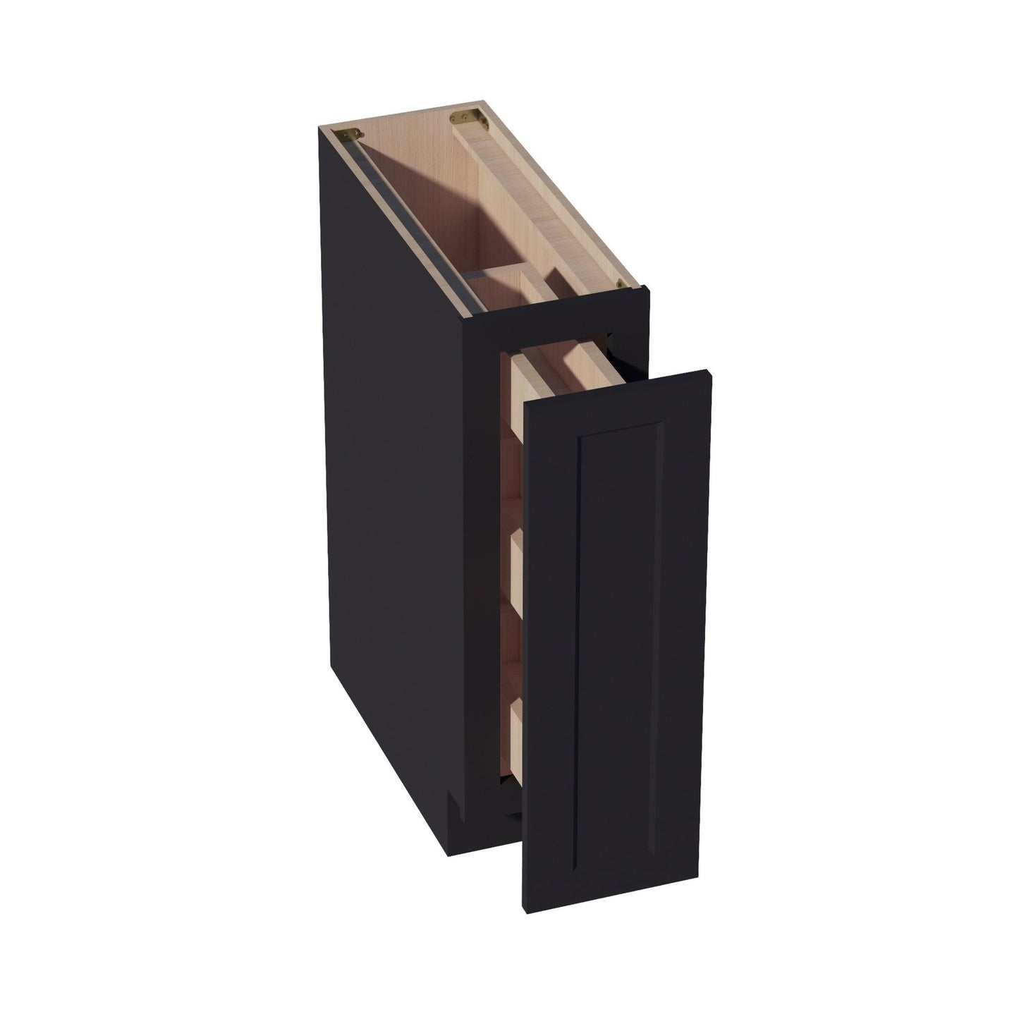 Quik Cabinets BF09-PO Ardelle Ebony - Interior