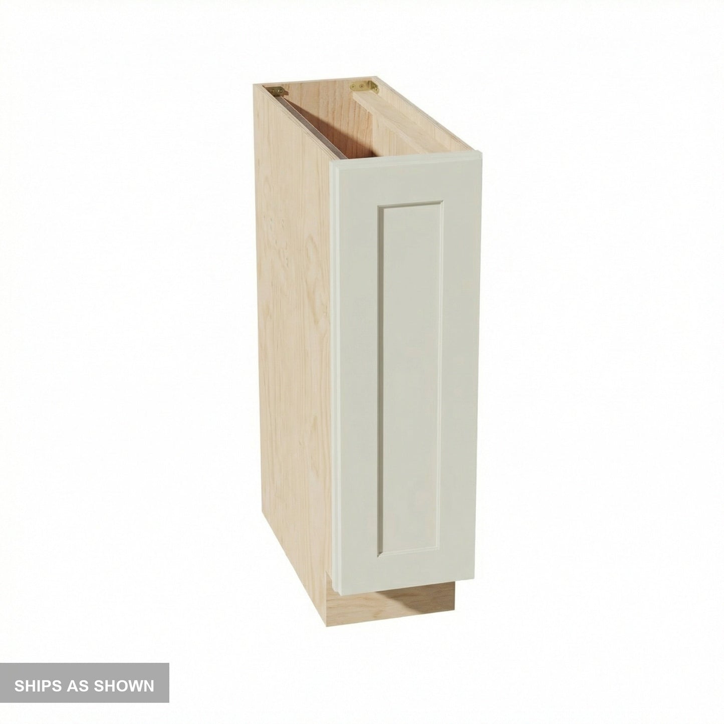 Shaker Base Cabinet 9" (BF0924) · Tallis - Swan White - Flat Pack